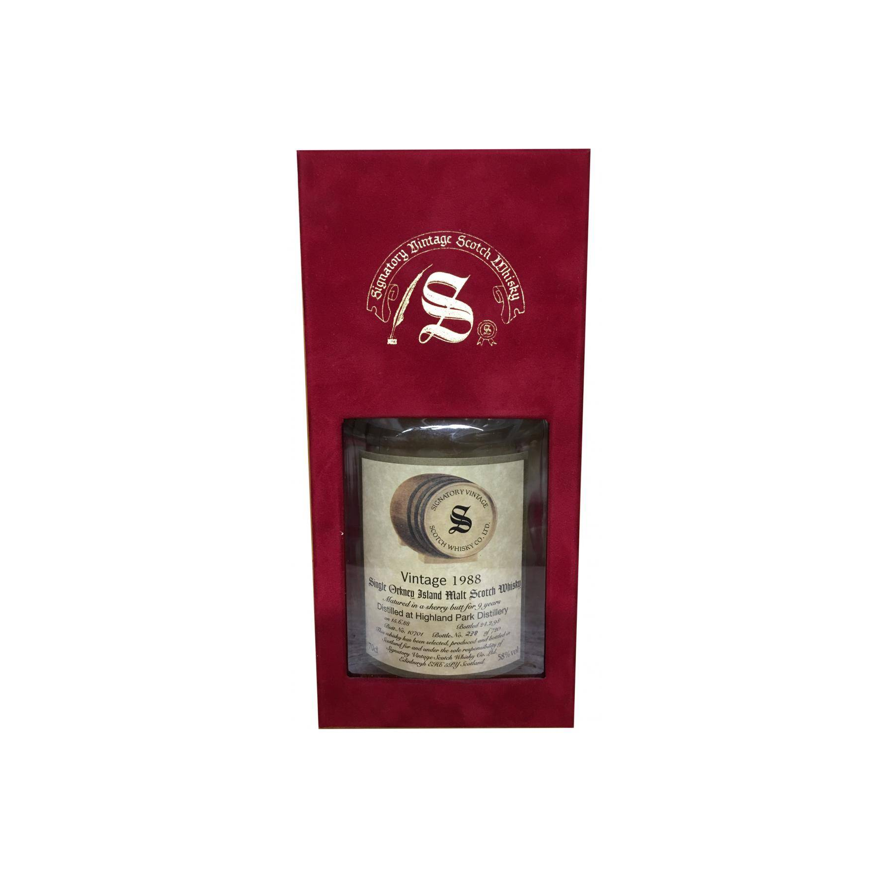 Highland Park Vintage Collection - Dumpy 1988 9 Years Single Malt Whisky 2