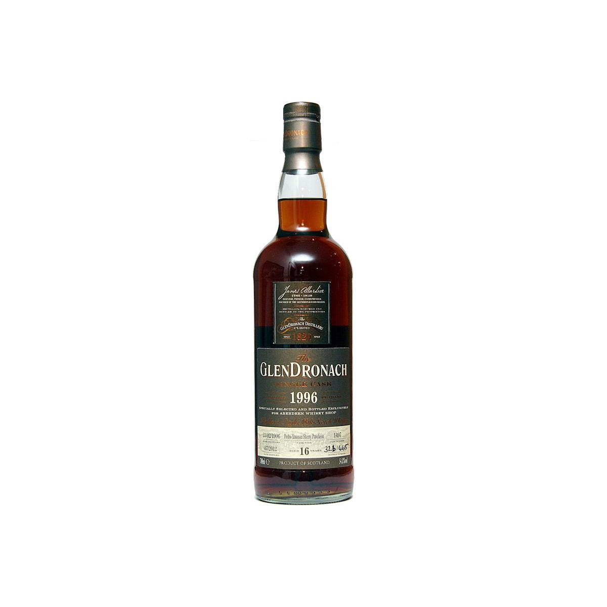 GlenDronach Single Cask 1996 16 Years Single Malt Whisky