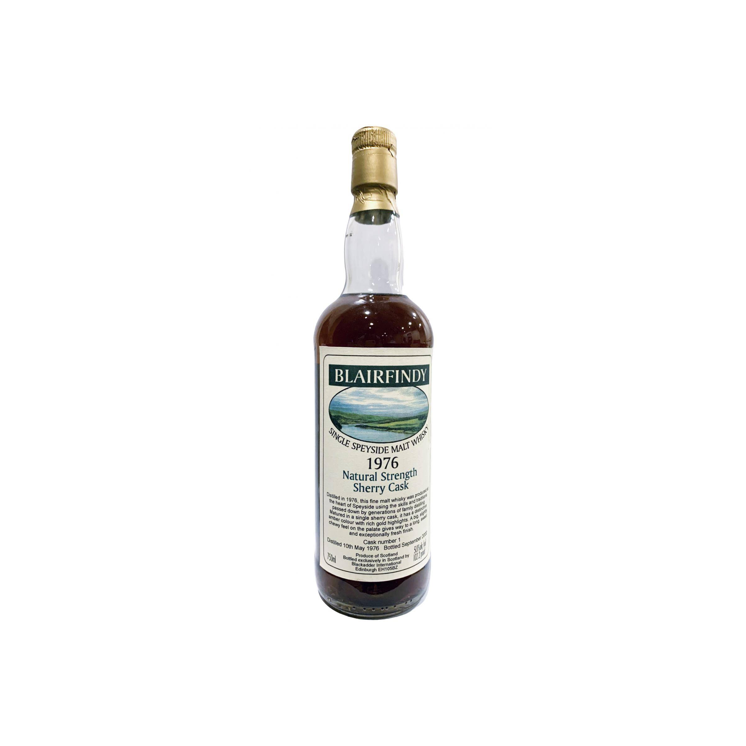 Blackadder 1976 24 Years Single Malt Whisky