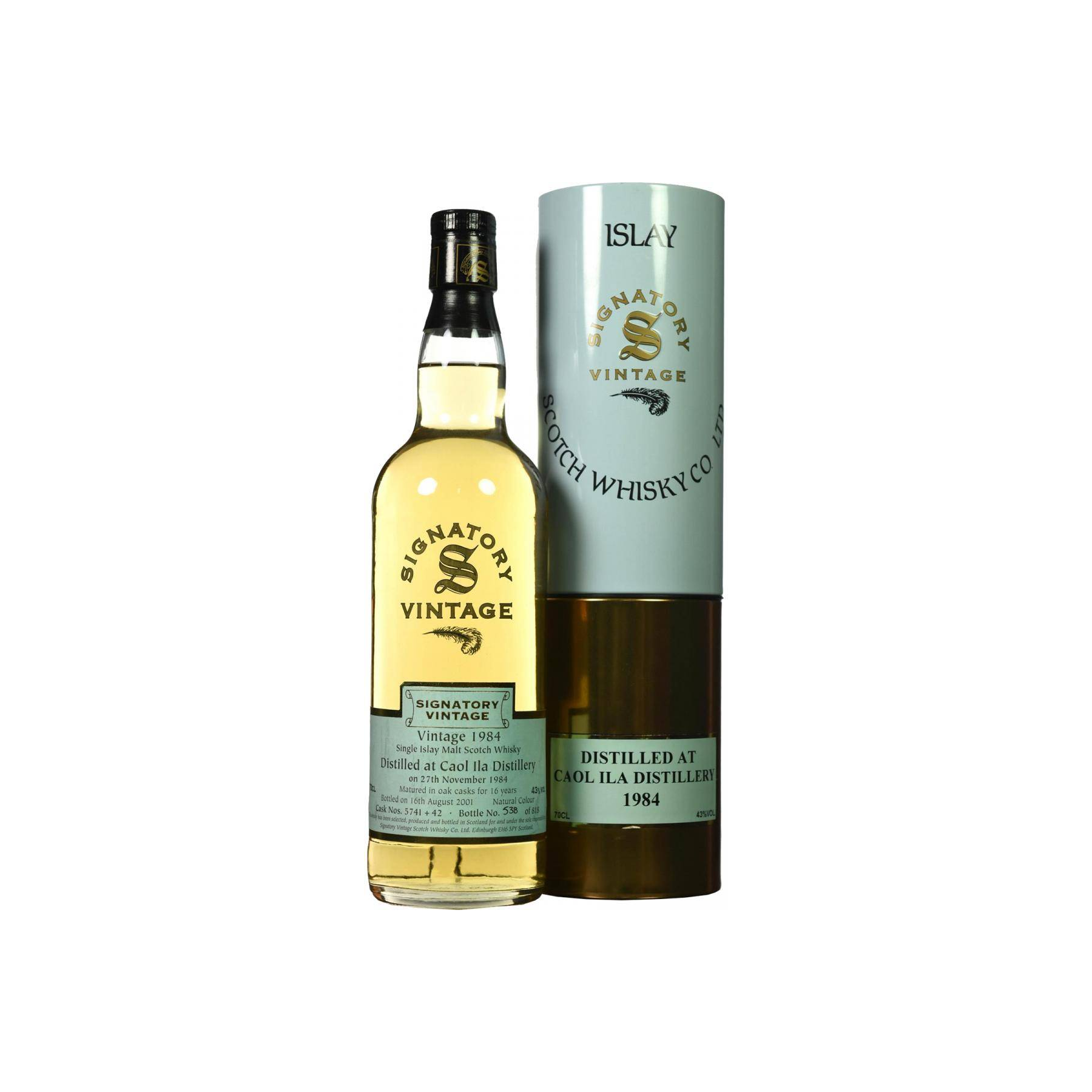 Caol Ila Vintage Collection 1984 16 Years Single Malt Whisky 2