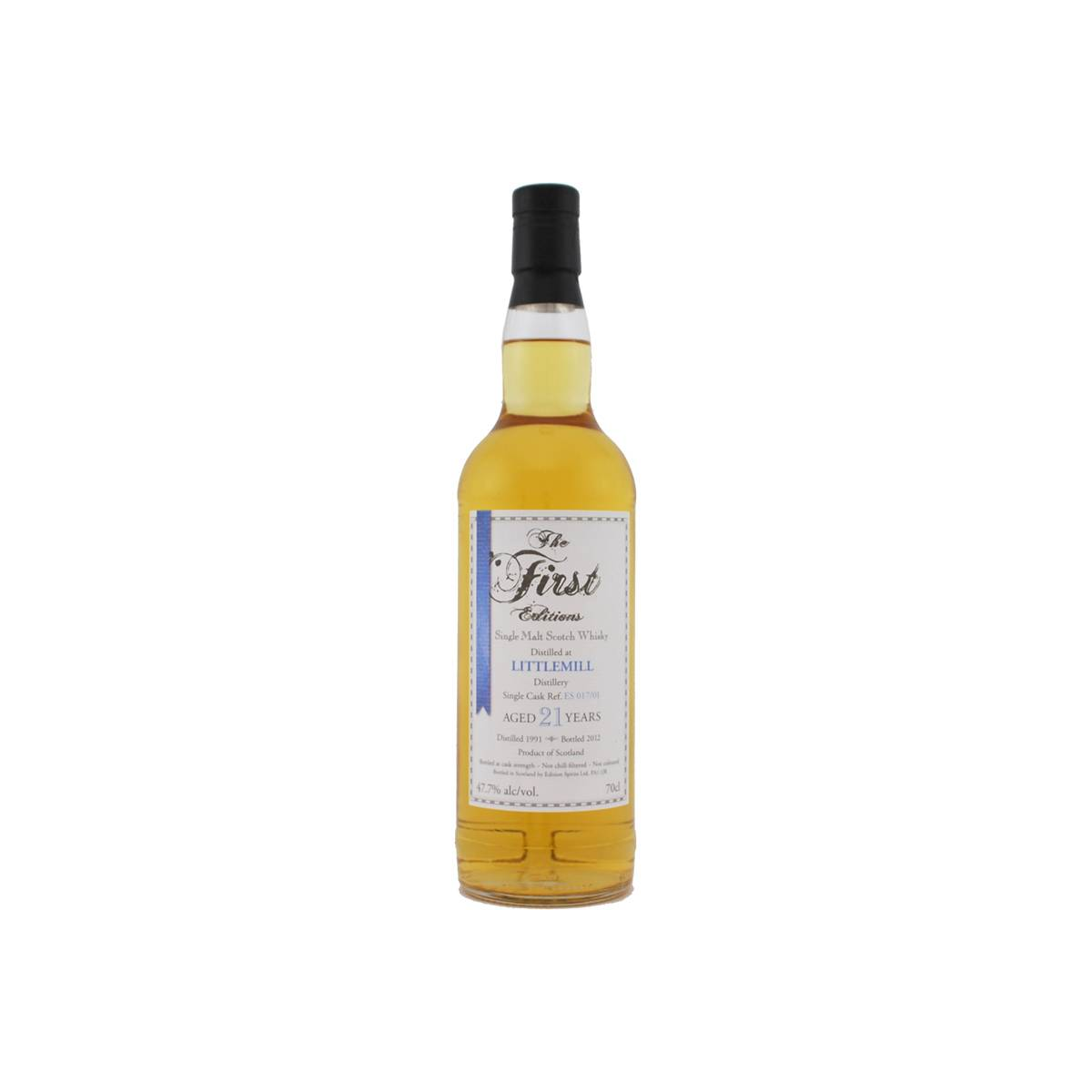 Littlemill The First Editions 1991 21 Years Single Malt Whisky