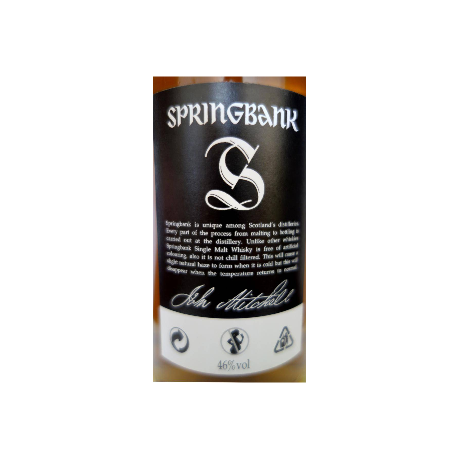 Springbank 18 Years Single Malt Whisky 2