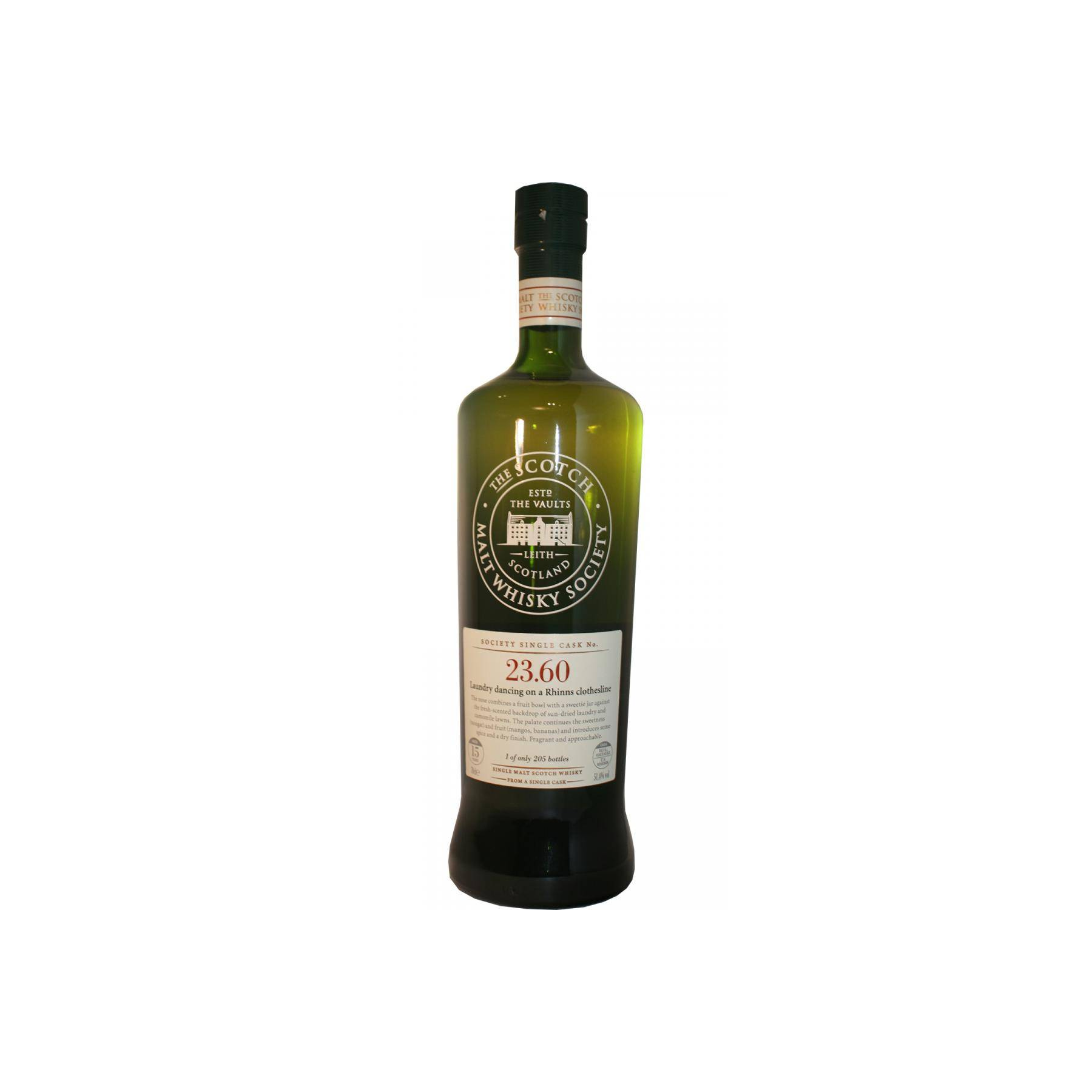 The Scotch Malt Whisky Society 15 Years Single Malt Whisky