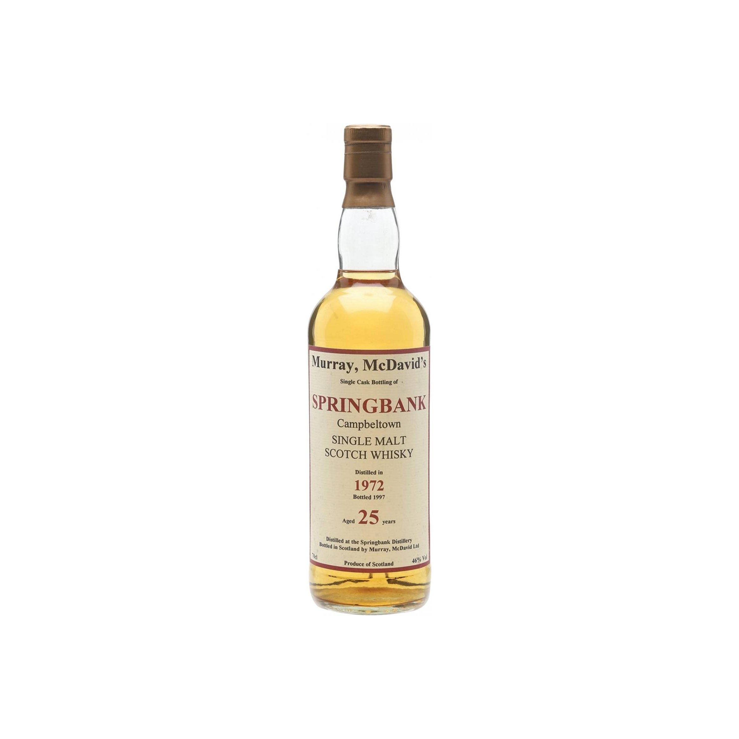 Springbank 1972 25 Years Single Malt Whisky