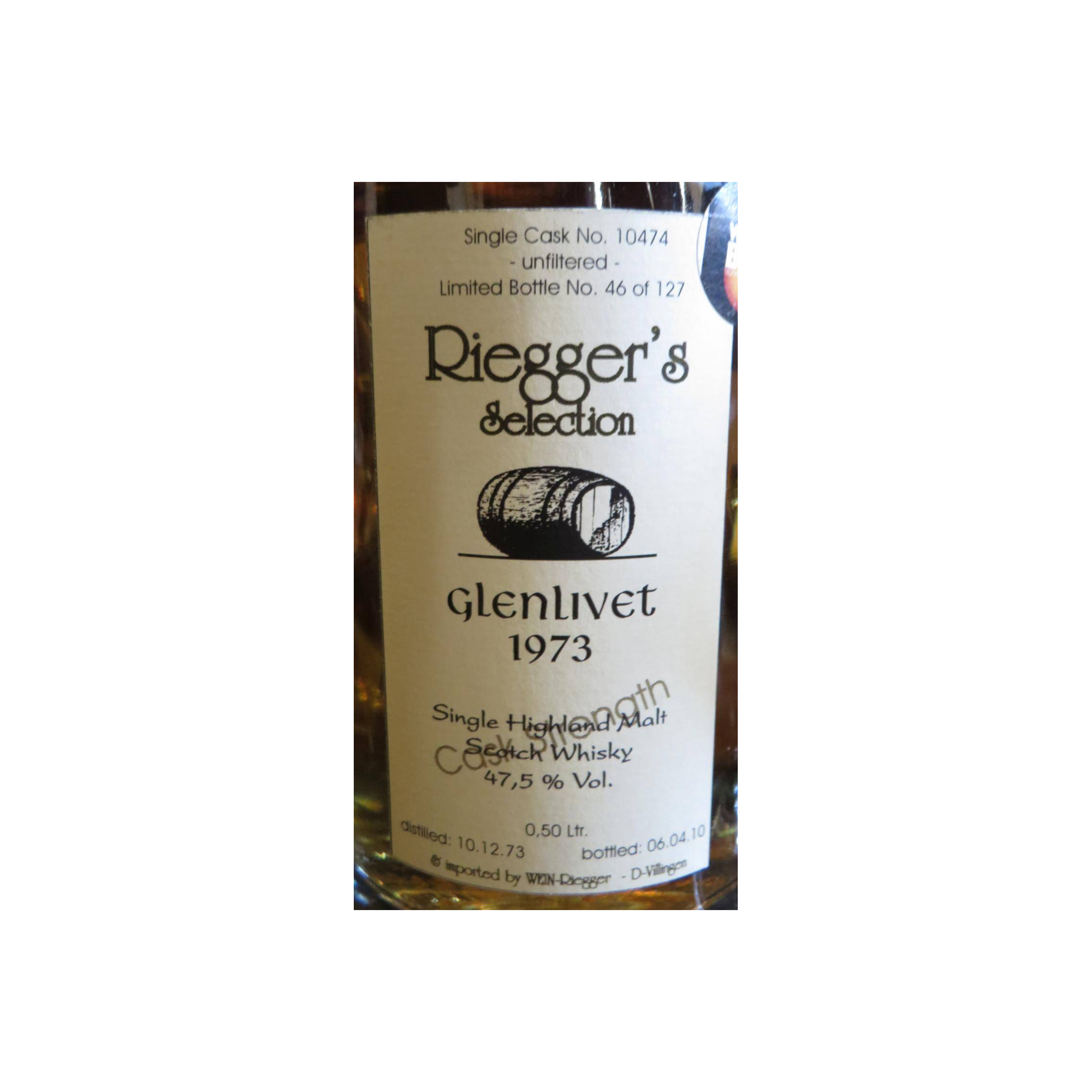 The Glenlivet Cask Strength Collection 1973 36 Years Single Malt Whisky 2