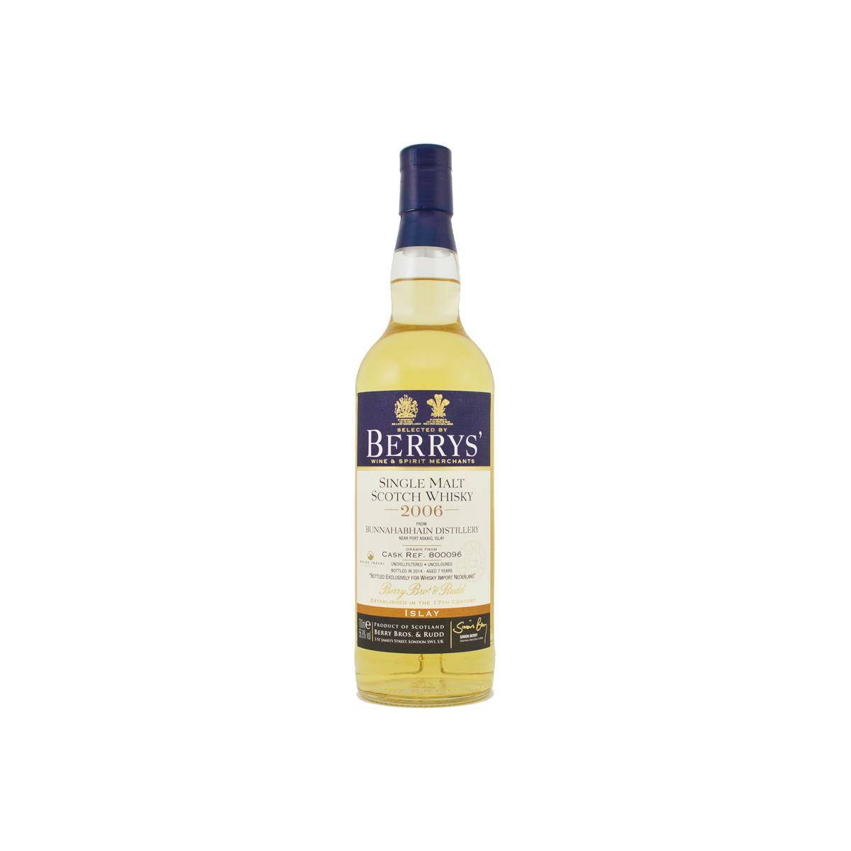 Bunnahabhain 2006 7 Years Single Malt Whisky