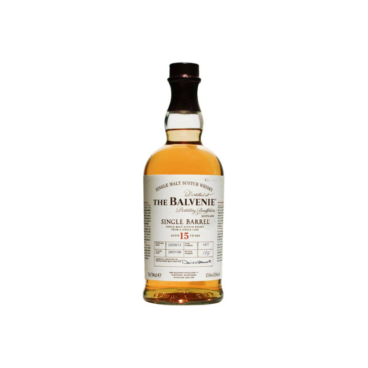 The Balvenie Single Cask 1998 15 Years Single Malt Whisky