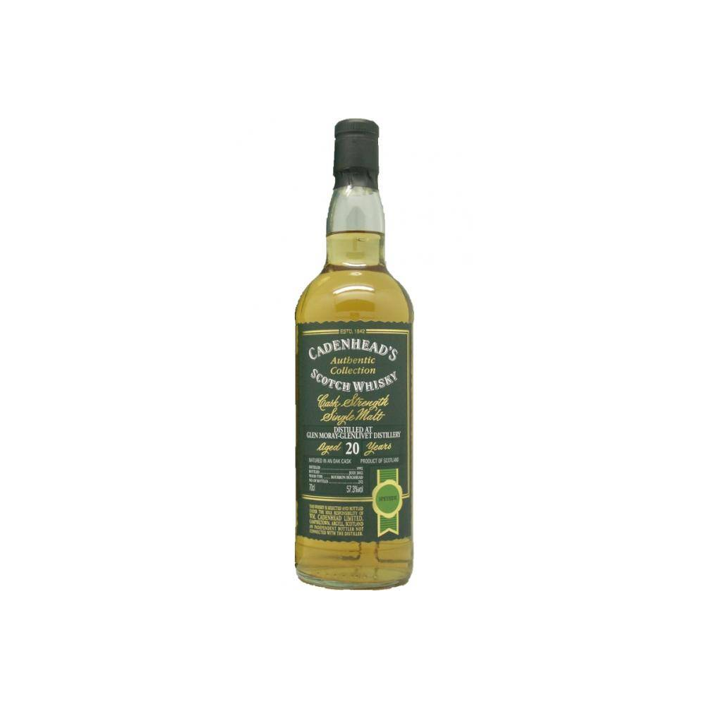 Glen Moray Authentic Collection 1992 20 Years Single Malt Whisky