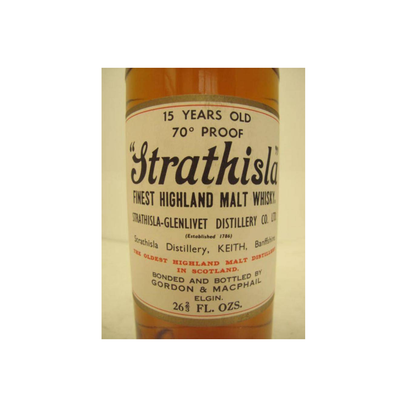 Strathisla Licensed Bottling 15 Years Single Malt Whisky 2