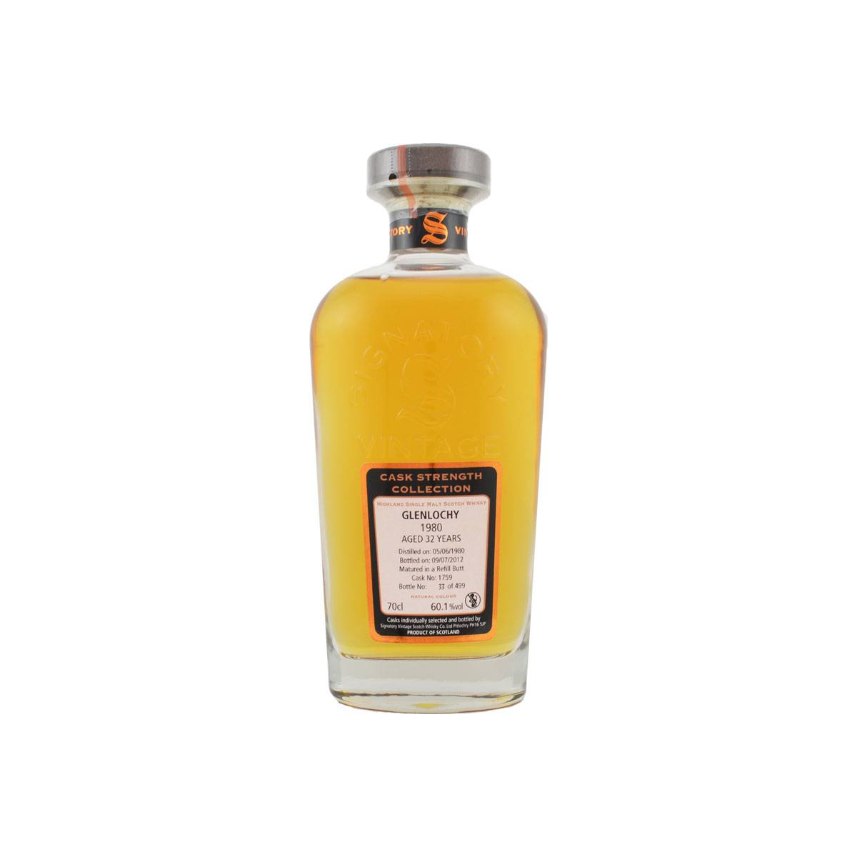 The Scotch Malt Whisky Society Cask Strength Collection 1980 32 Years Single Malt Whisky