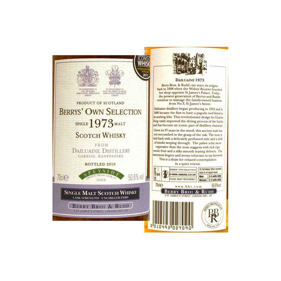 Dailuaine 1973 37 Years Single Malt Whisky 2