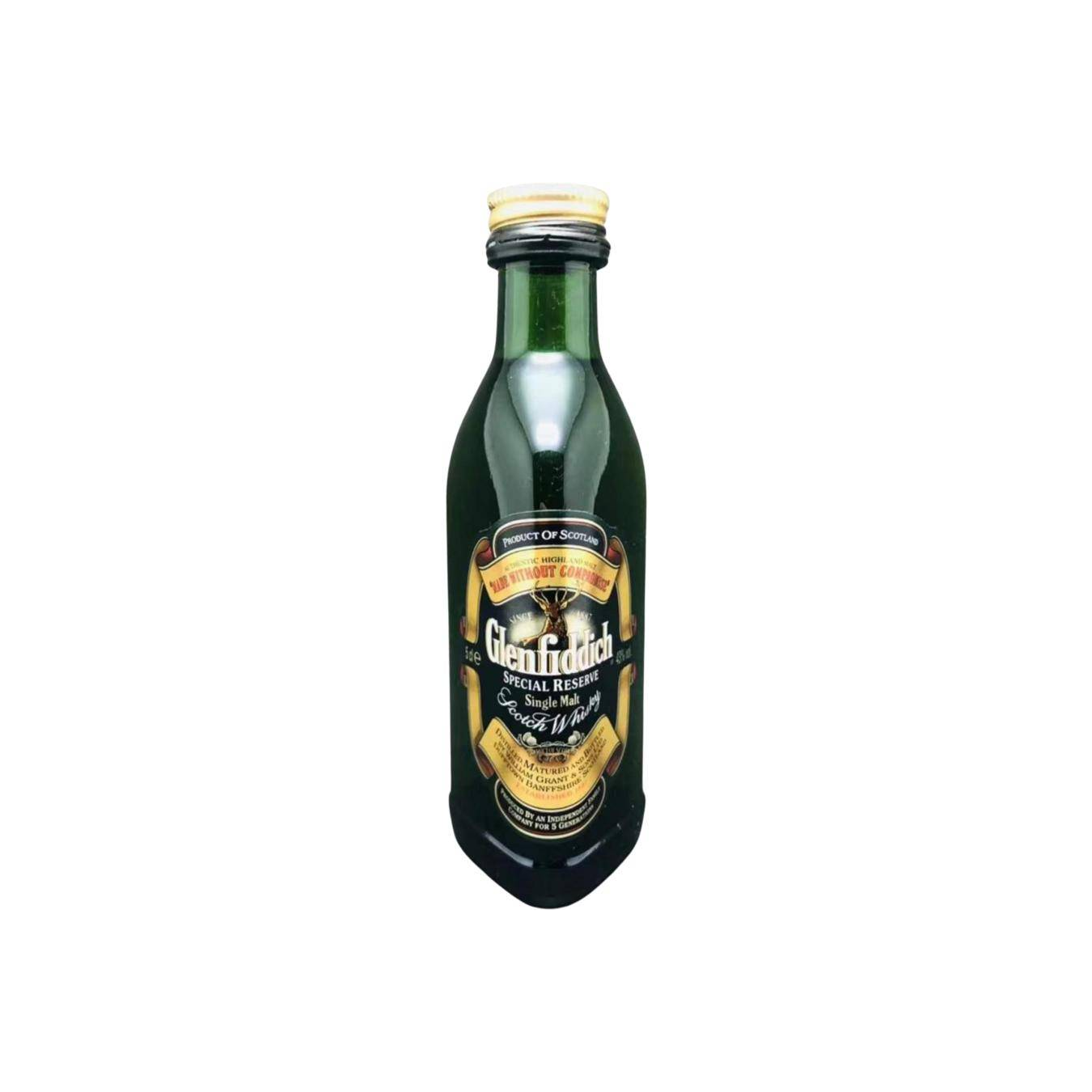 Glenfiddich Miniature Single Malt Whisky 2