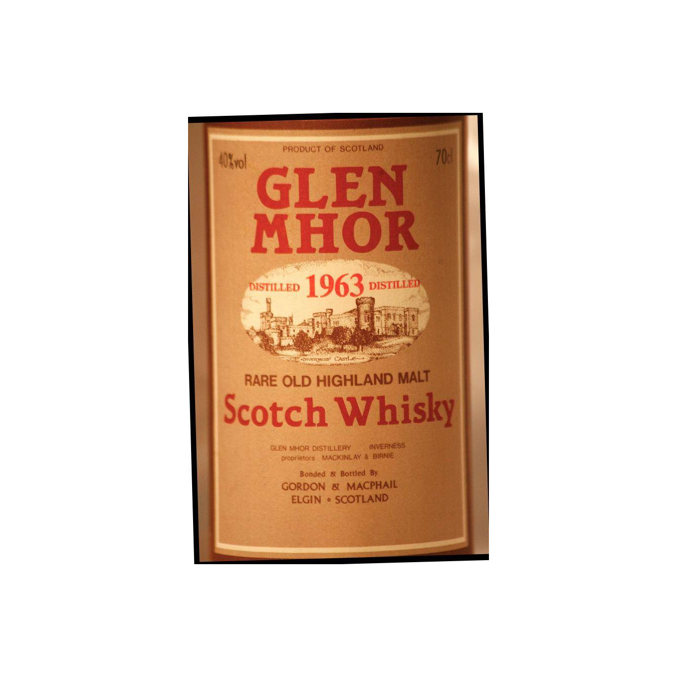 Glen Mhor Licensed Bottling 1963 Single Malt Whisky 3