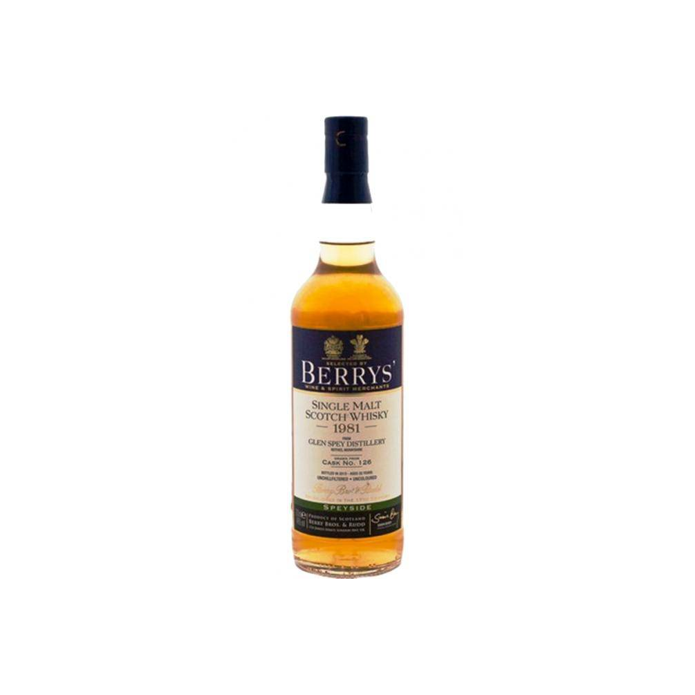 Glen Spey 1981 32 Years Single Malt Whisky