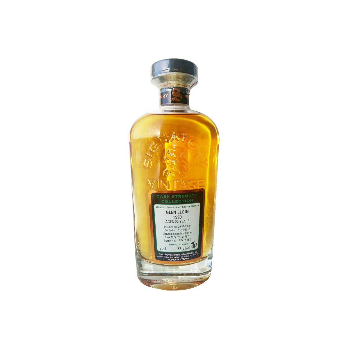 Glen Elgin Cask Strength Collection 1990 22 Years Single Malt Whisky