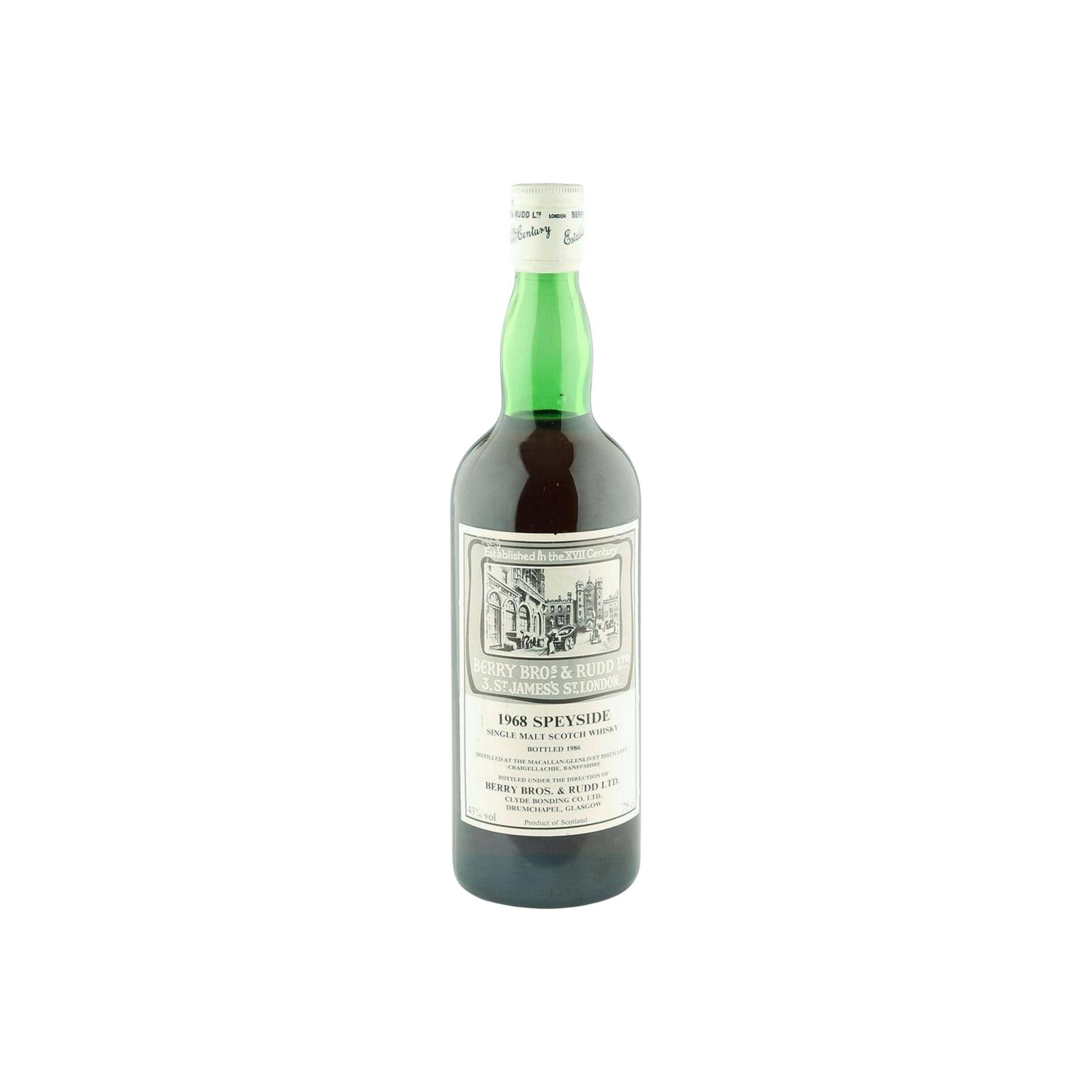 The Macallan 1968 18 Years Single Malt Whisky