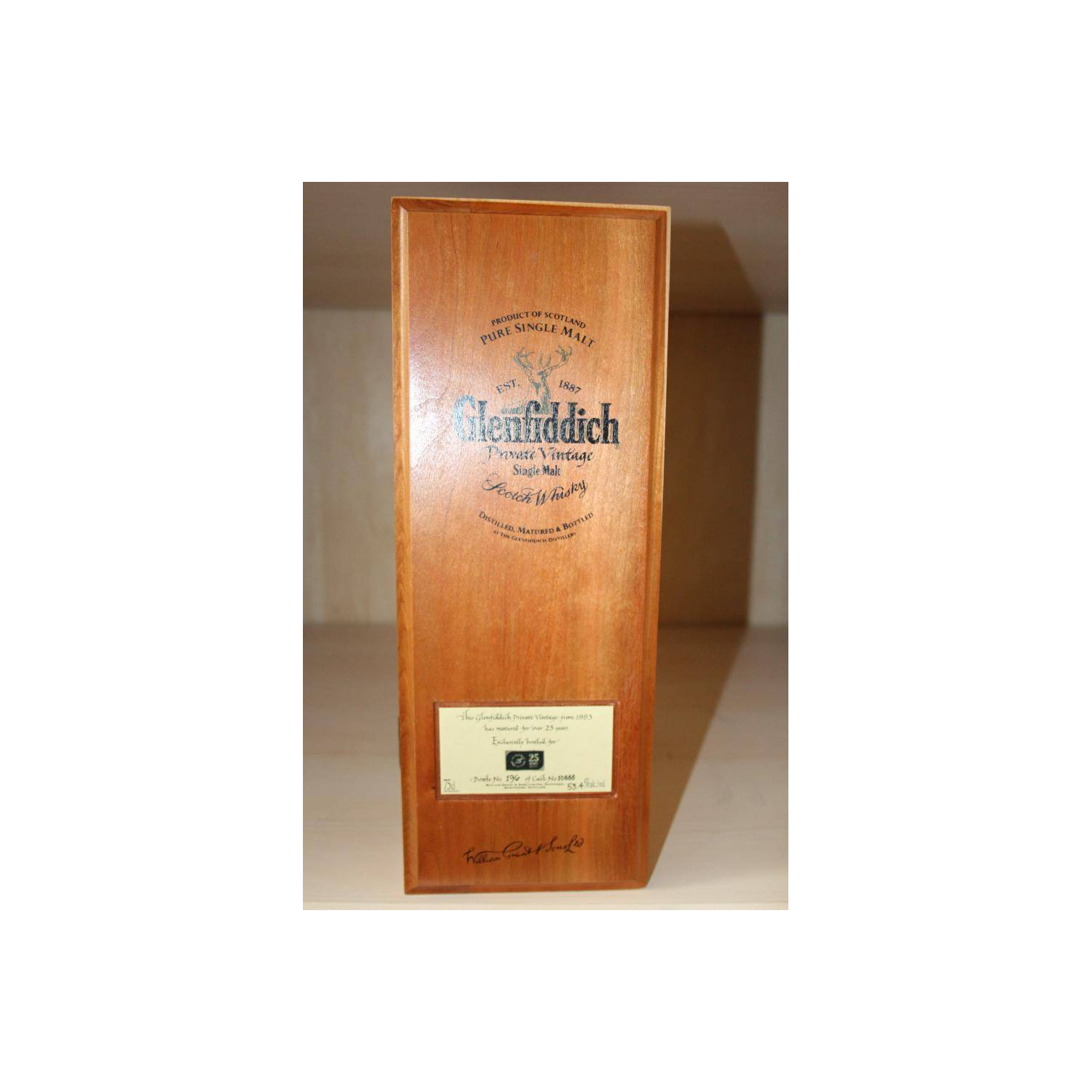 Glenfiddich 1983 25 Years Single Malt Whisky 2