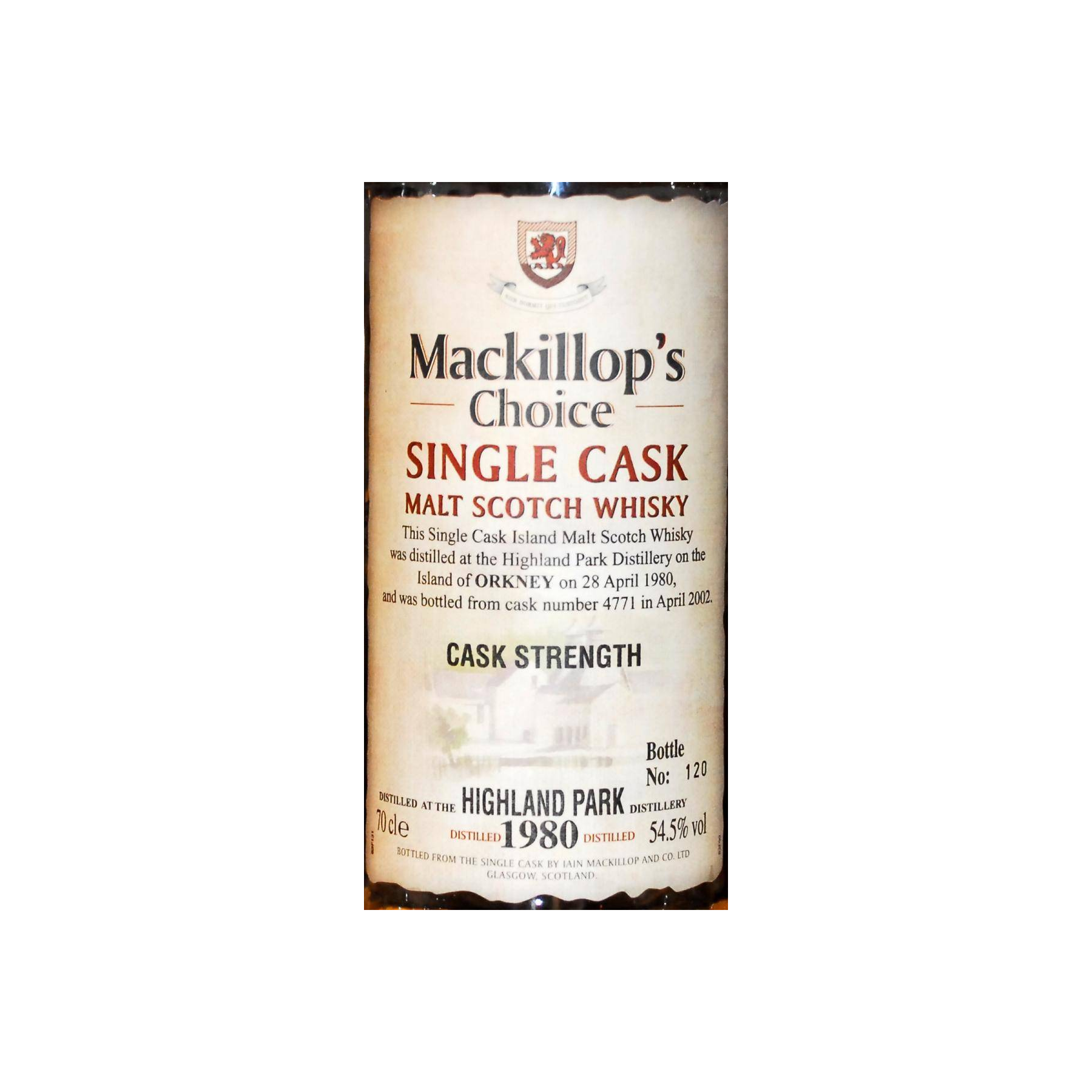 Highland Park Cask Strength Collection 1980 22 Years Single Malt Whisky 2