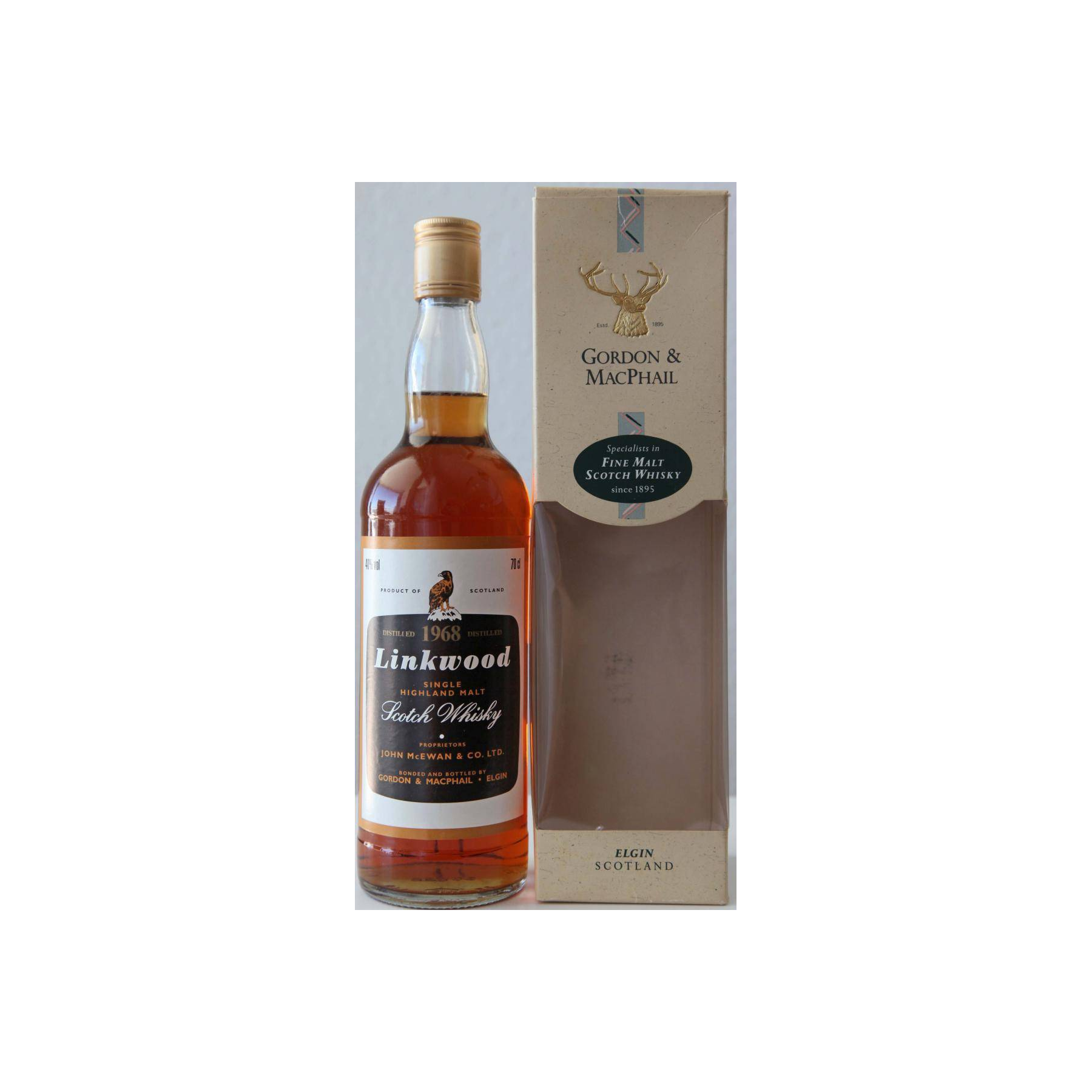 Linkwood Licensed Bottling 1968 Single Malt Whisky 2