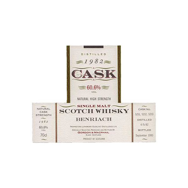 BenRiach Cask Strength Collection 1982 11 Years Single Malt Whisky