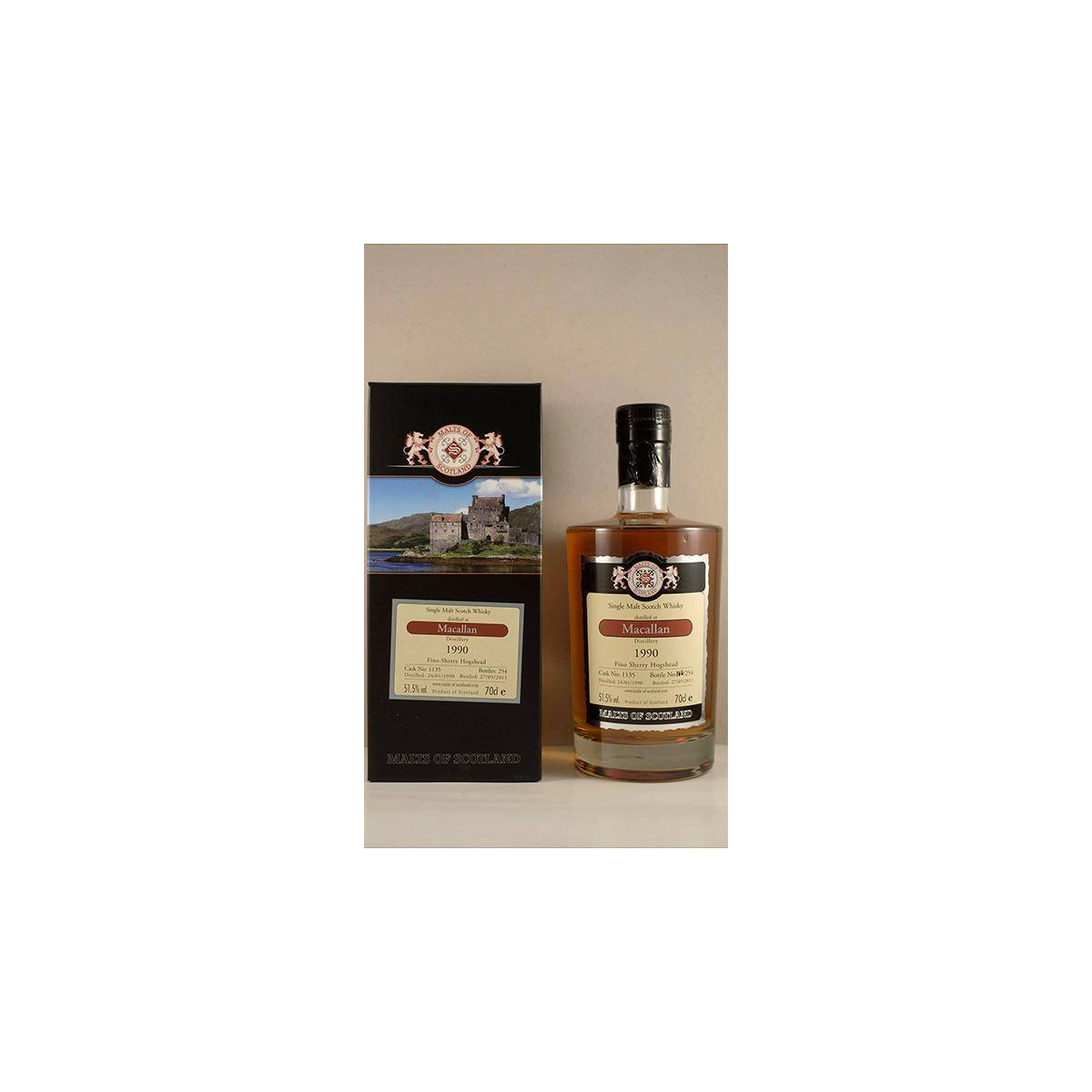 The Macallan 1990 21 Years Single Malt Whisky 3