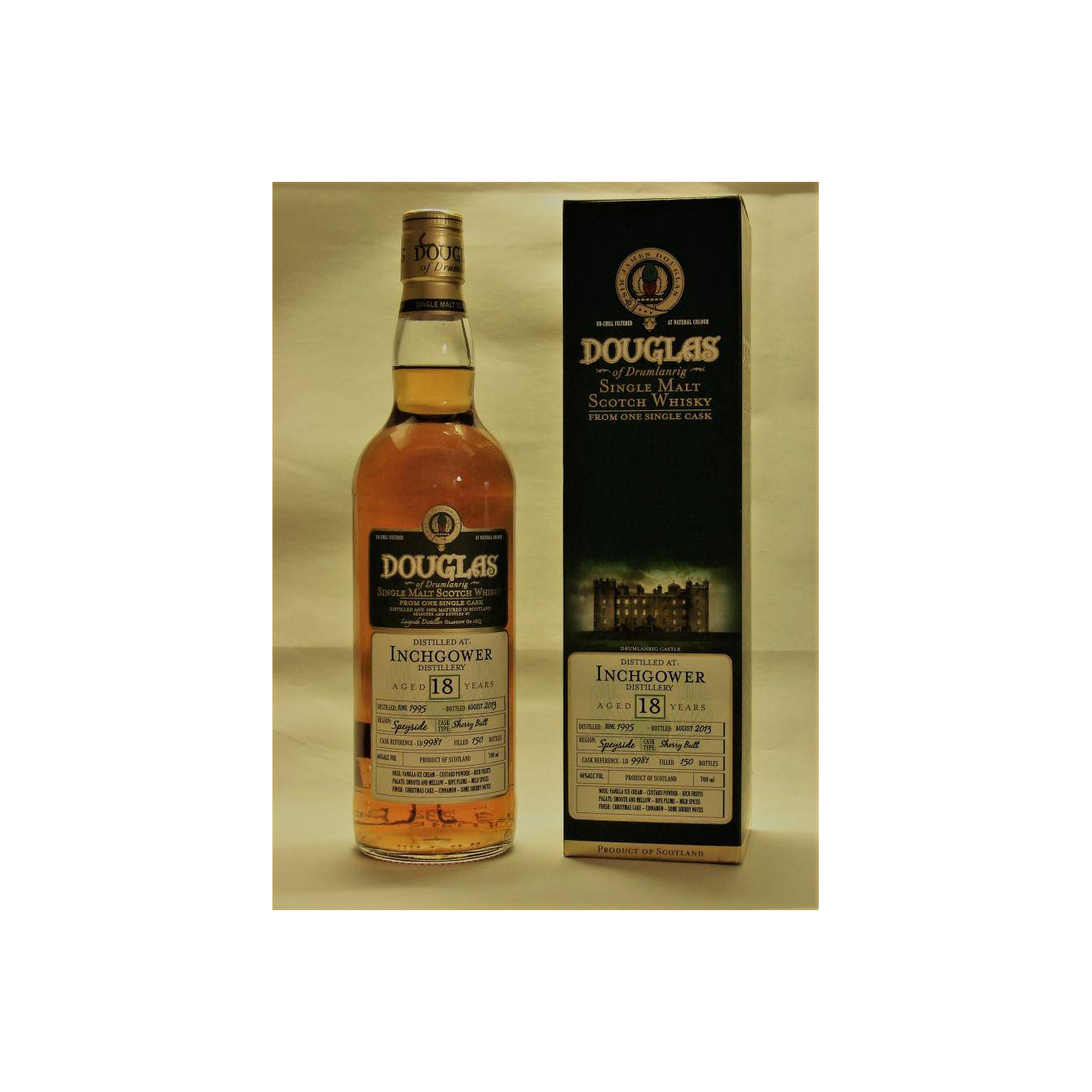 Inchgower 1995 18 Years Single Malt Whisky 3
