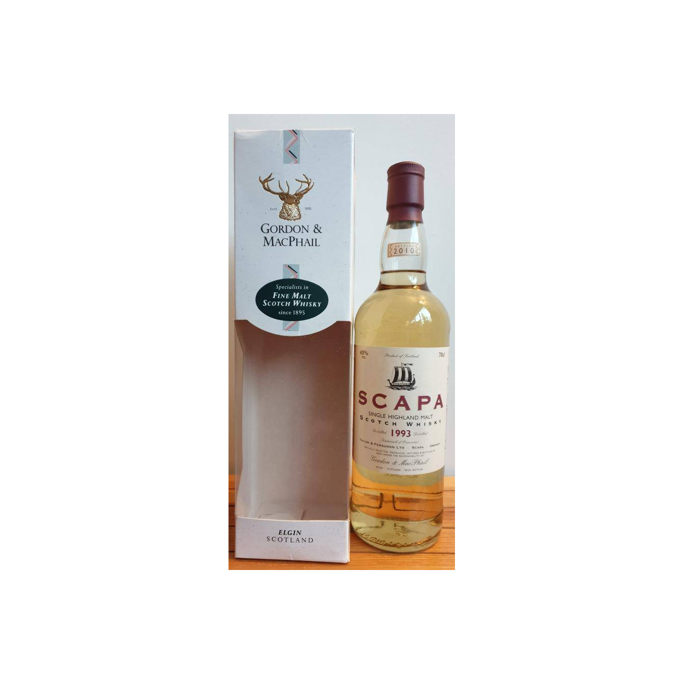 Scapa Licensed Bottling 1993 17 Years Single Malt Whisky 2