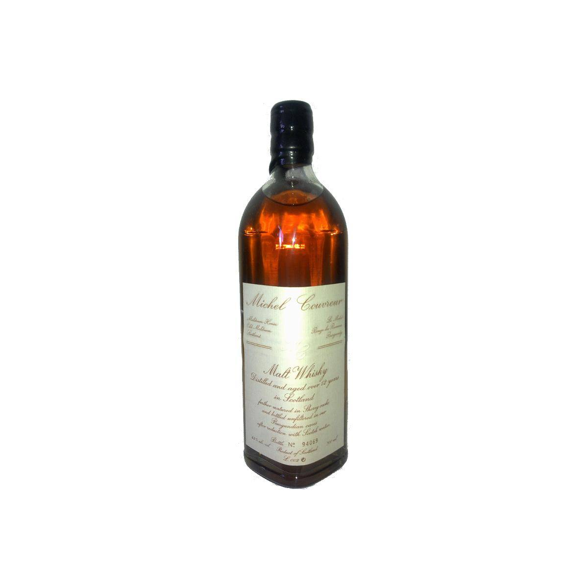 Michel Couvreur 12 Years Single Malt Whisky