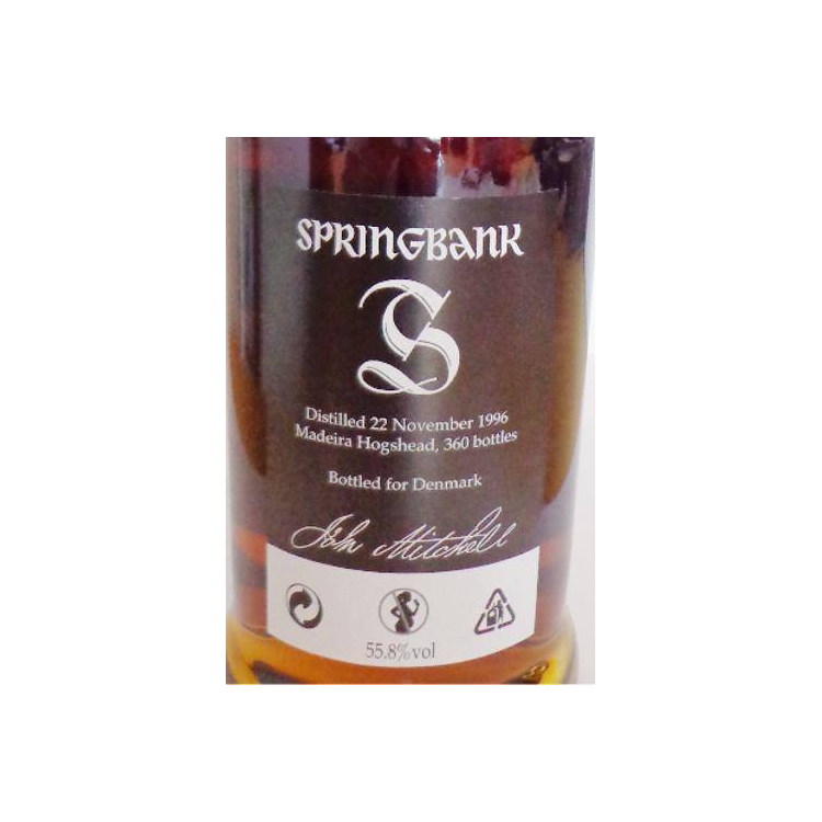 Springbank 1996 14 Years Single Malt Whisky 2