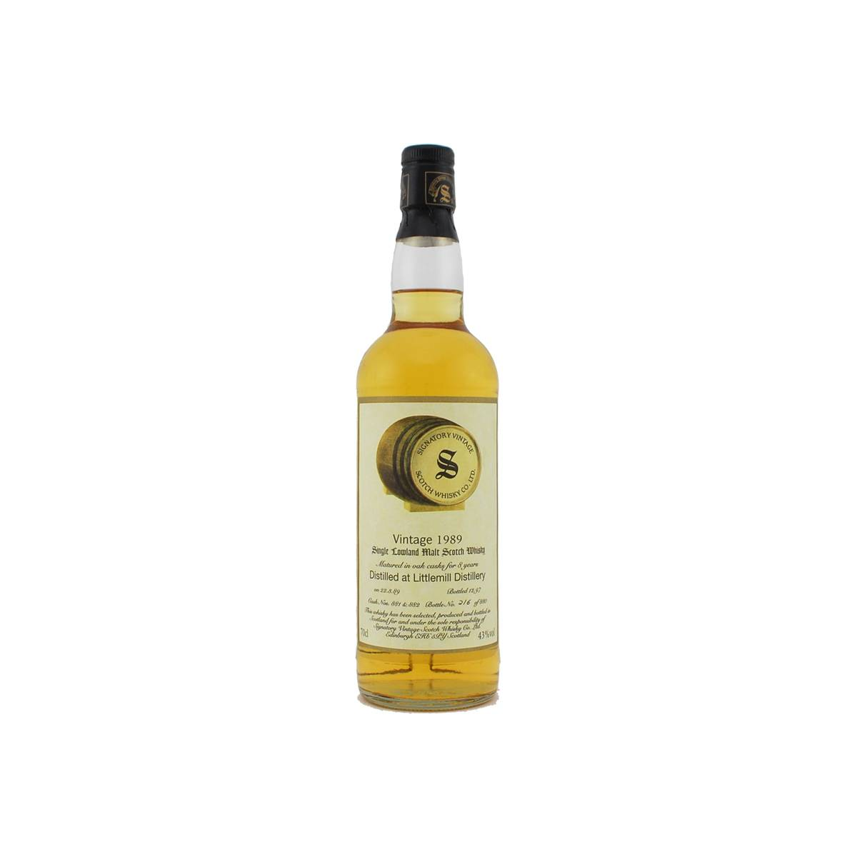 Littlemill Vintage Collection 1989 8 Years Single Malt Whisky