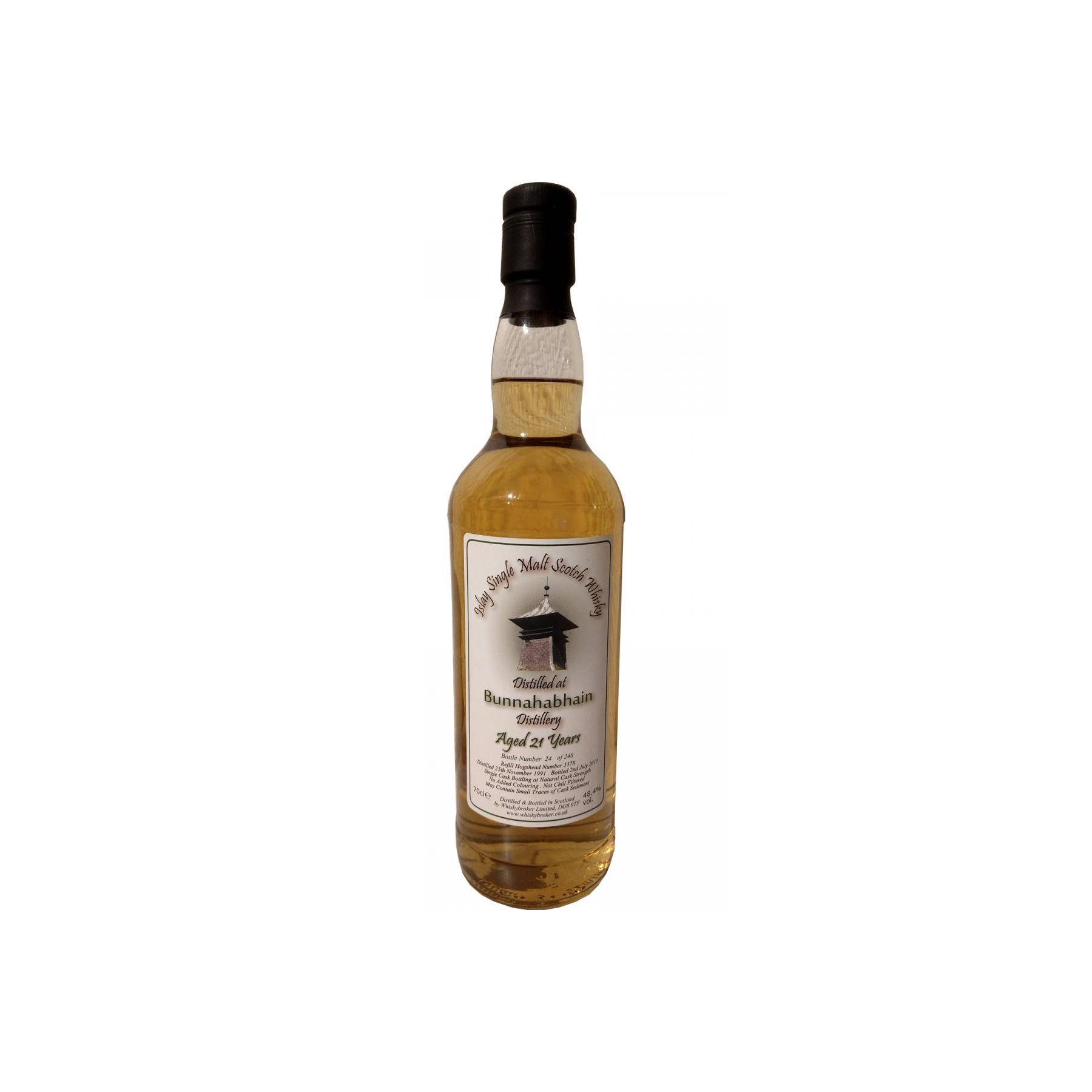 Bunnahabhain 1991 21 Years Single Malt Whisky