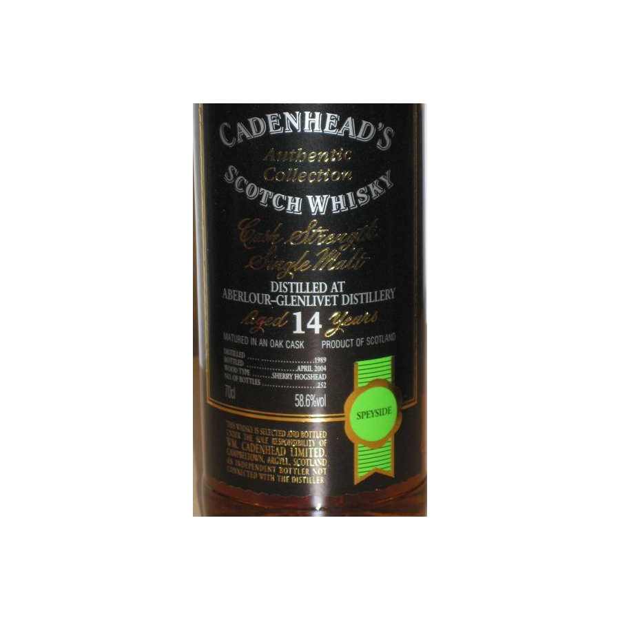 Aberlour Authentic Collection 1989 14 Years Single Malt Whisky