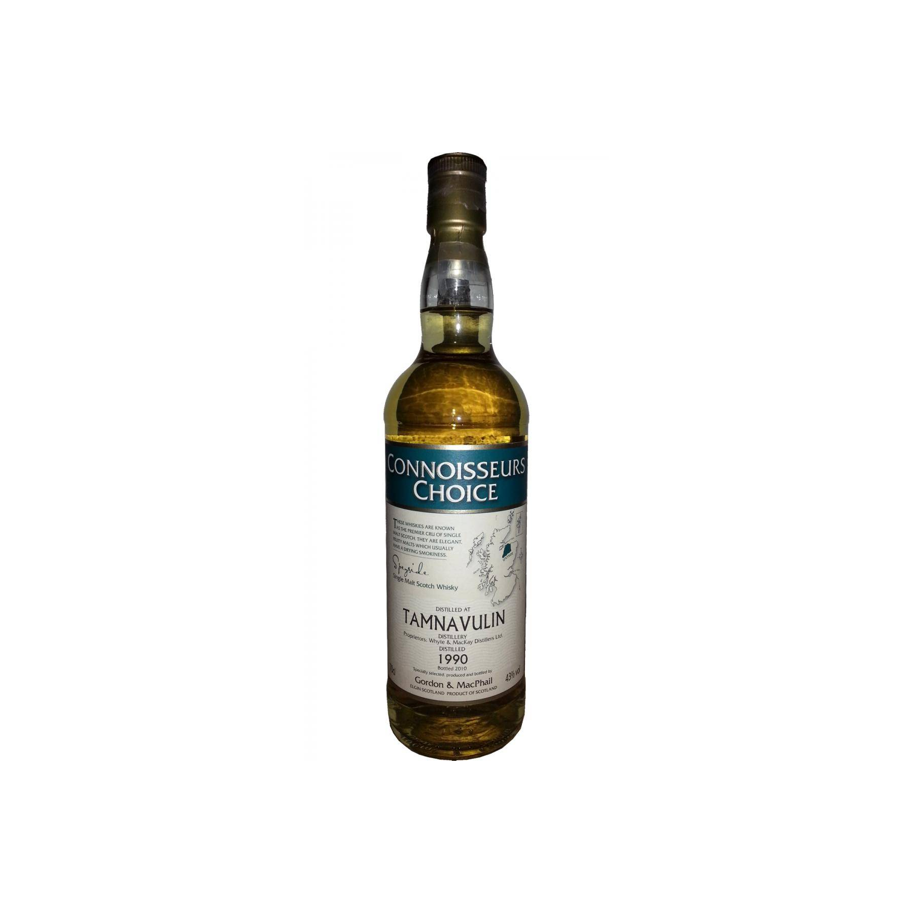 Tamnavulin Connoisseurs Choice 1990 20 Years Single Malt Whisky