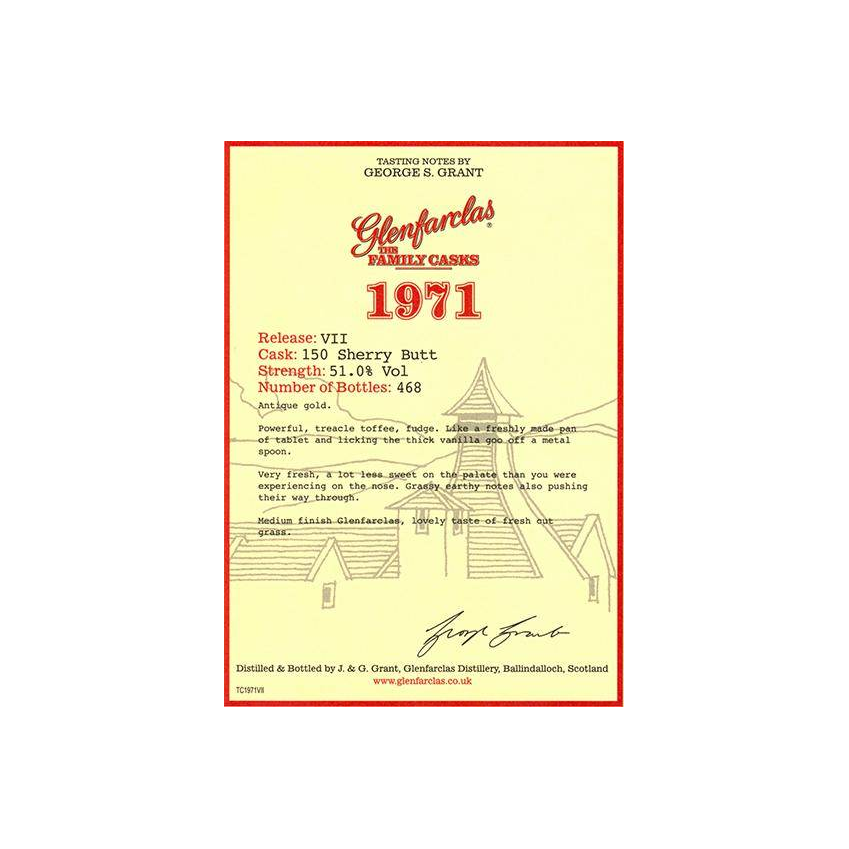 Glenfarclas 1971 40 Years Single Malt Whisky 3