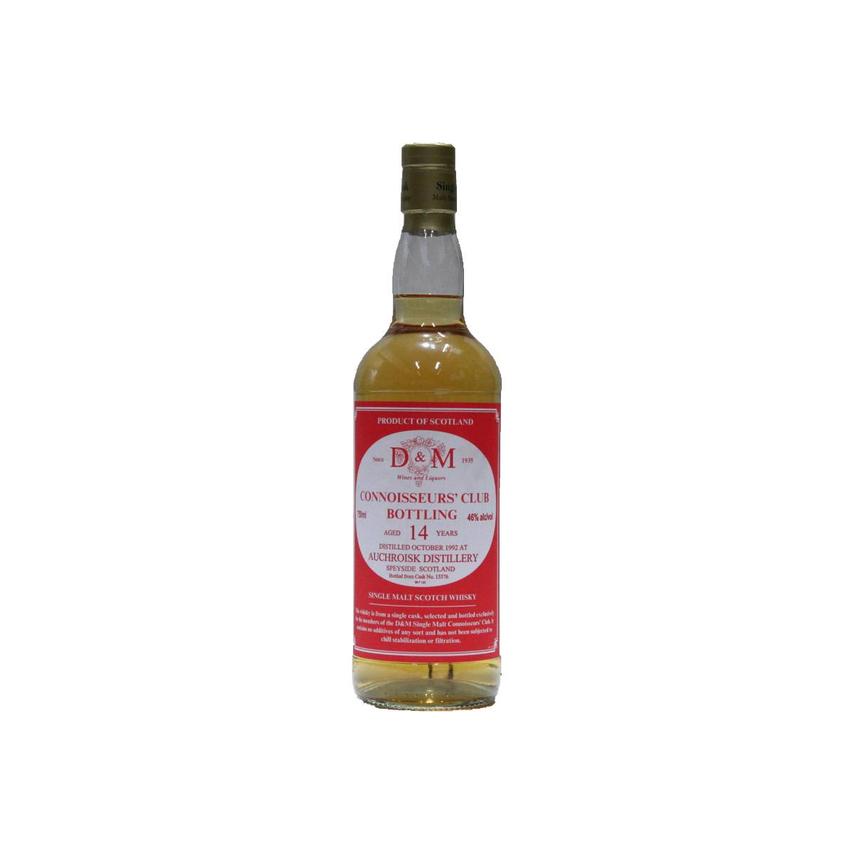 Auchroisk 1992 14 Years Single Malt Whisky