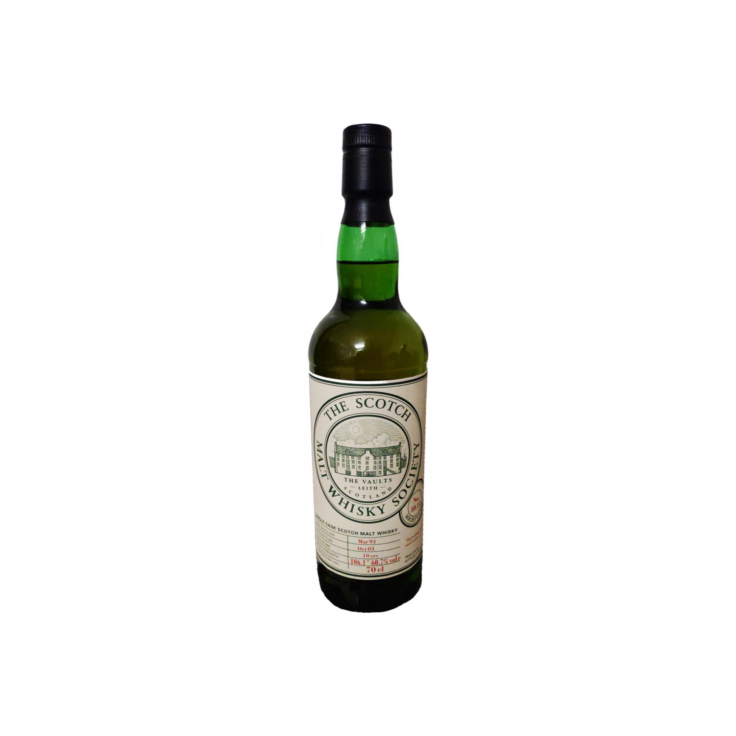 The Scotch Malt Whisky Society 1993 10 Years Single Malt Whisky