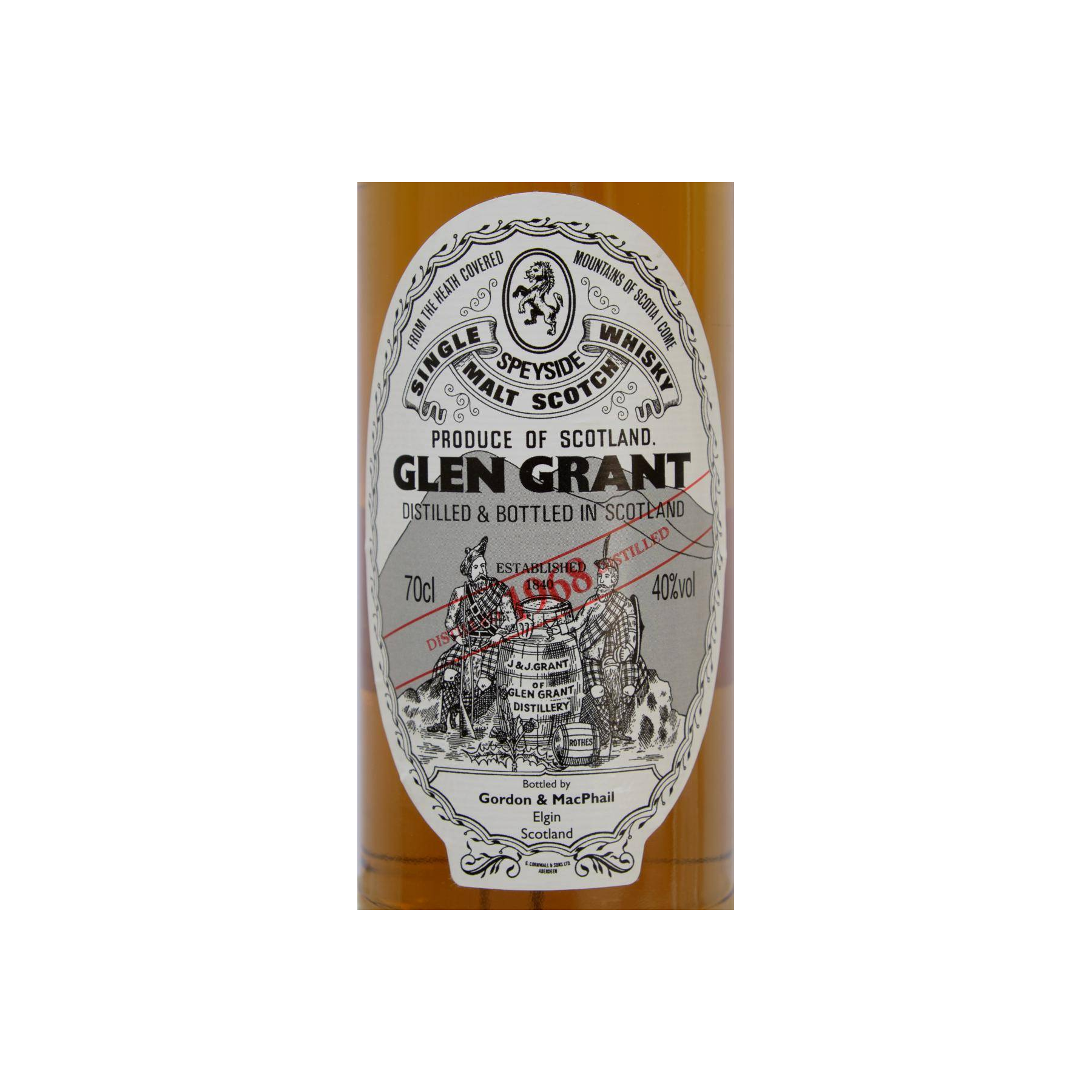 Glen Grant Licensed Bottling 1968 38 Years Single Malt Whisky 2
