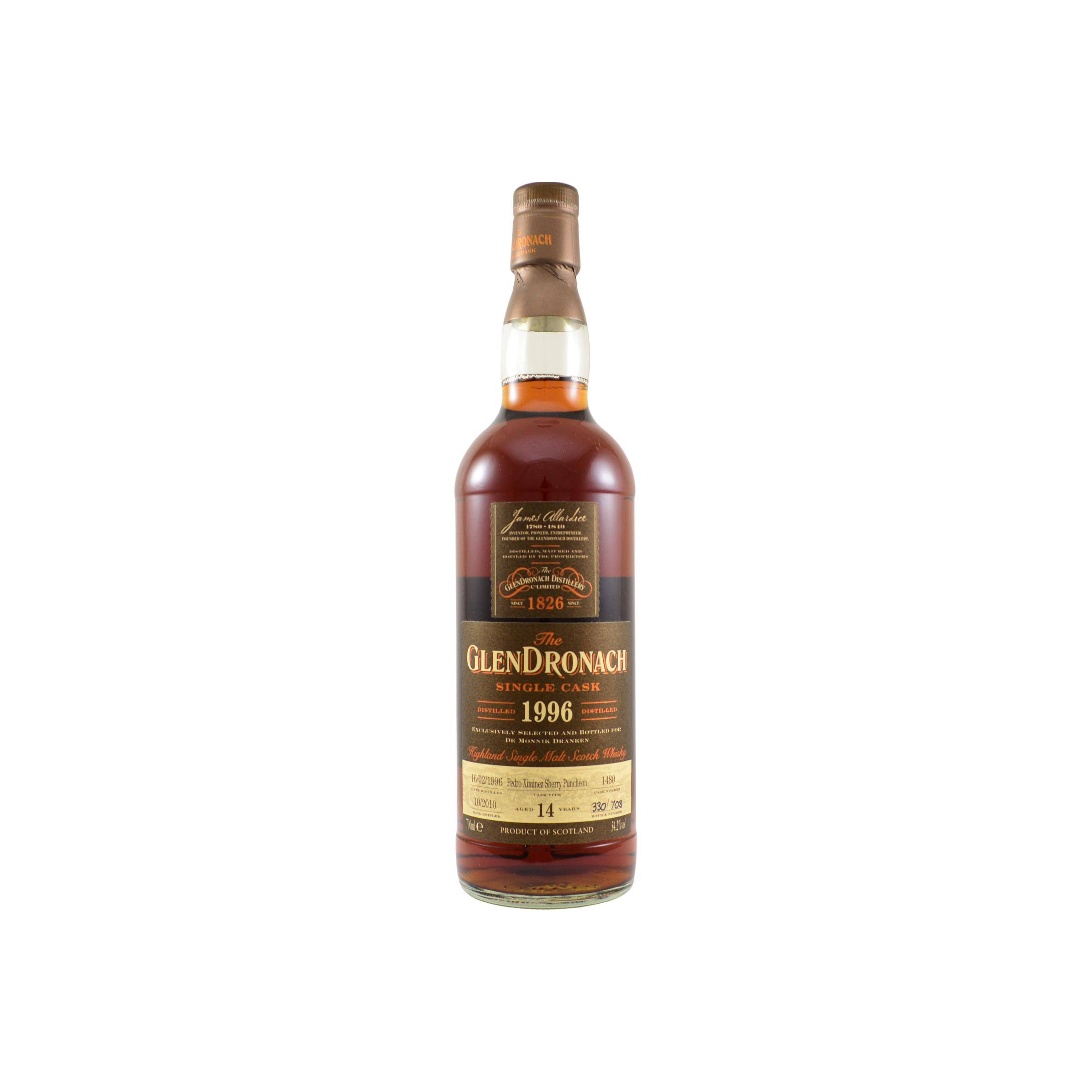 GlenDronach Single Cask 1996 14 Years Single Malt Whisky
