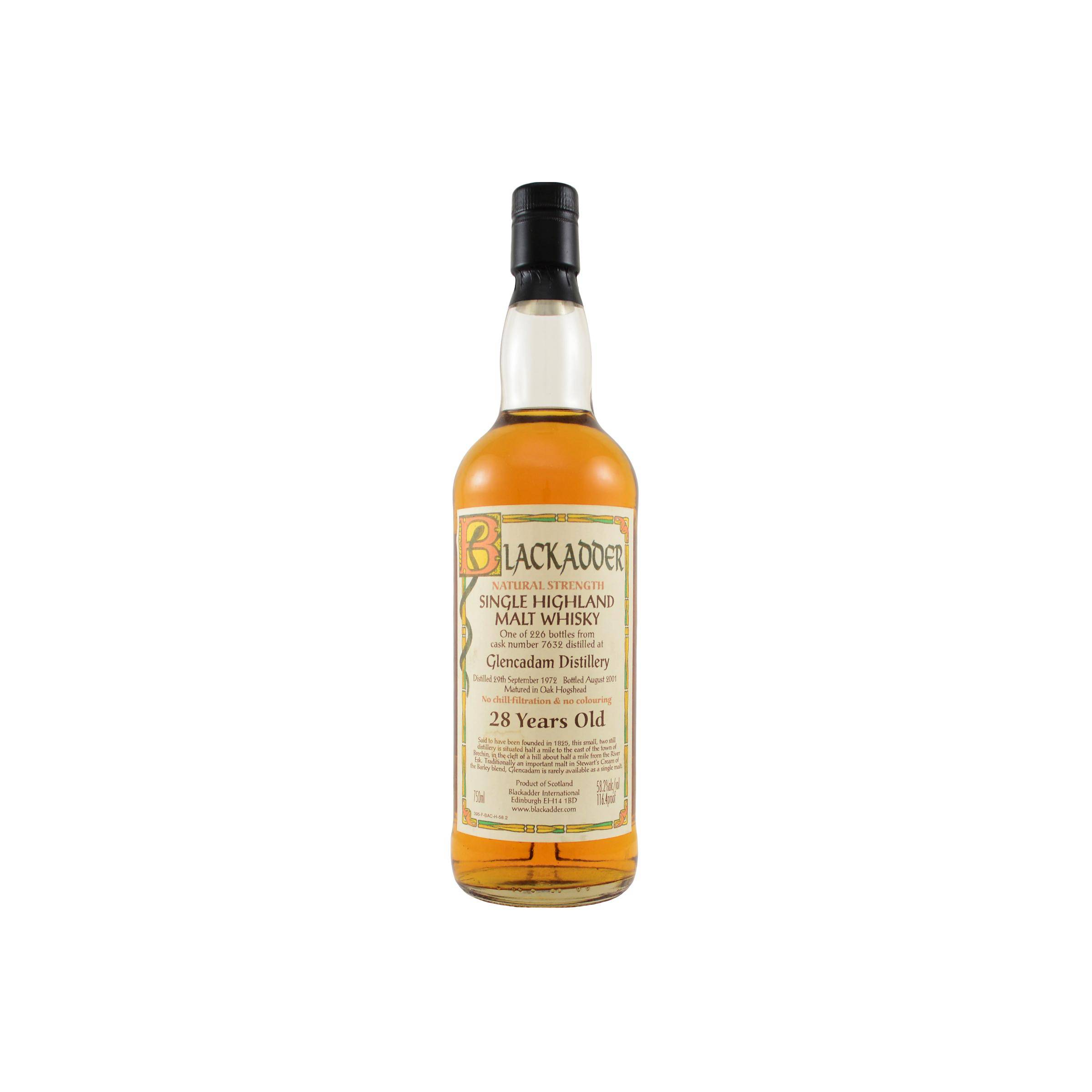 Glencadam 1972 28 Years Single Malt Whisky
