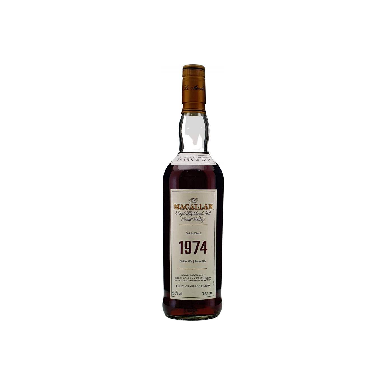 The Macallan 1974 30 Years Single Malt Whisky