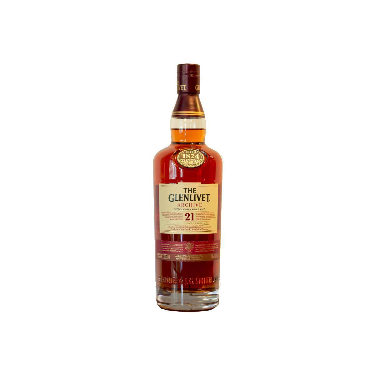 The Glenlivet 21 Years Single Malt Whisky