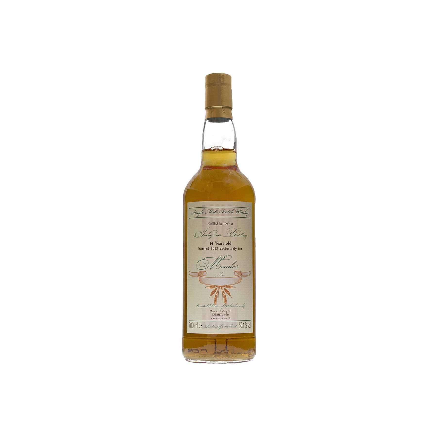 Inchgower 1999 14 Years Single Malt Whisky
