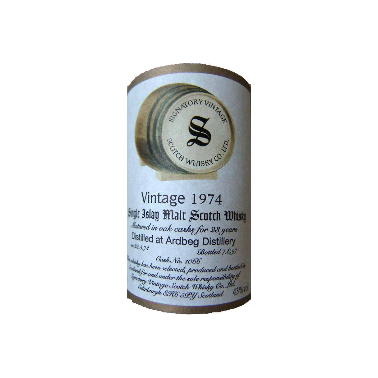 Ardbeg Vintage Collection 1974 23 Years Single Malt Whisky 2