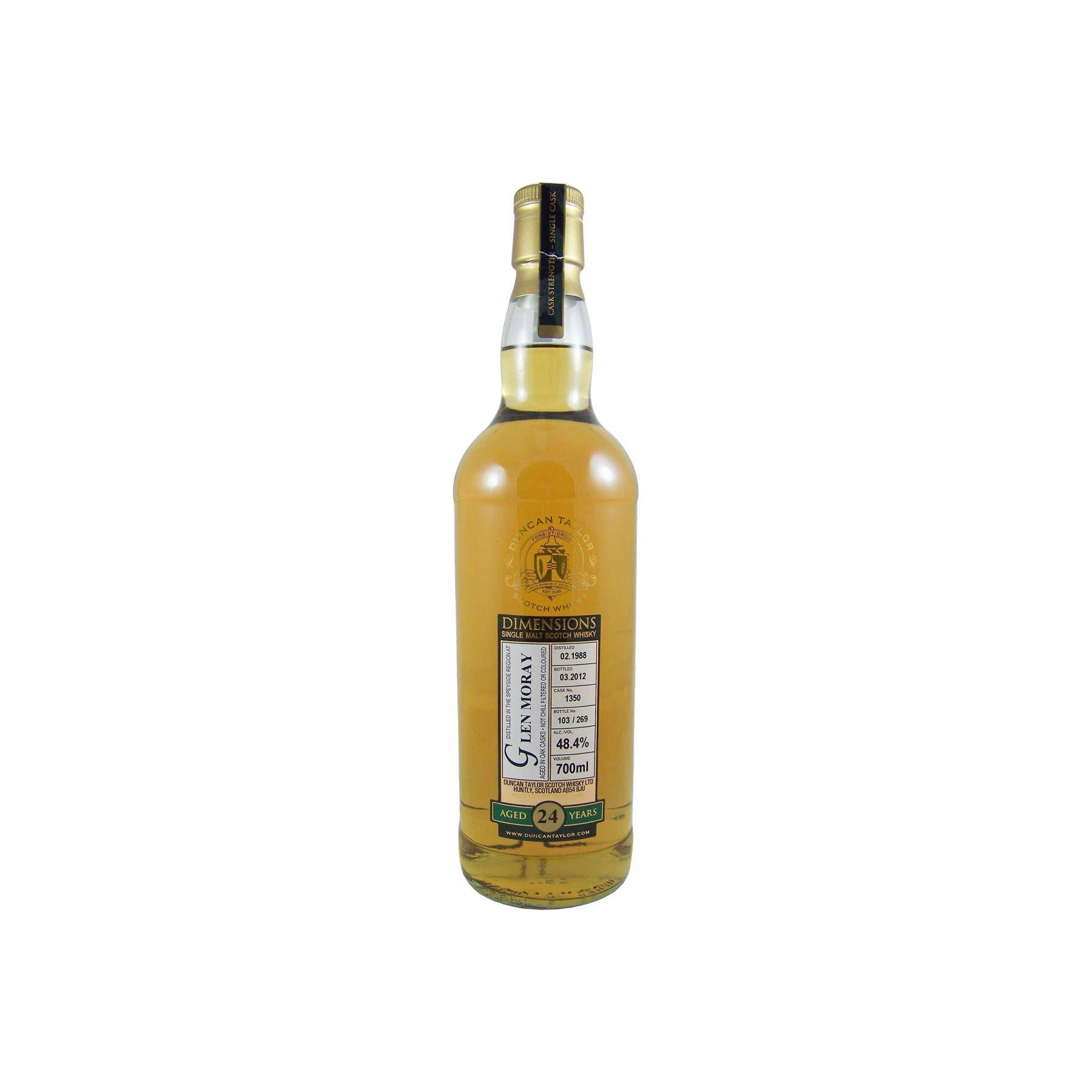 Glen Moray Dimensions 1988 24 Years Single Malt Whisky