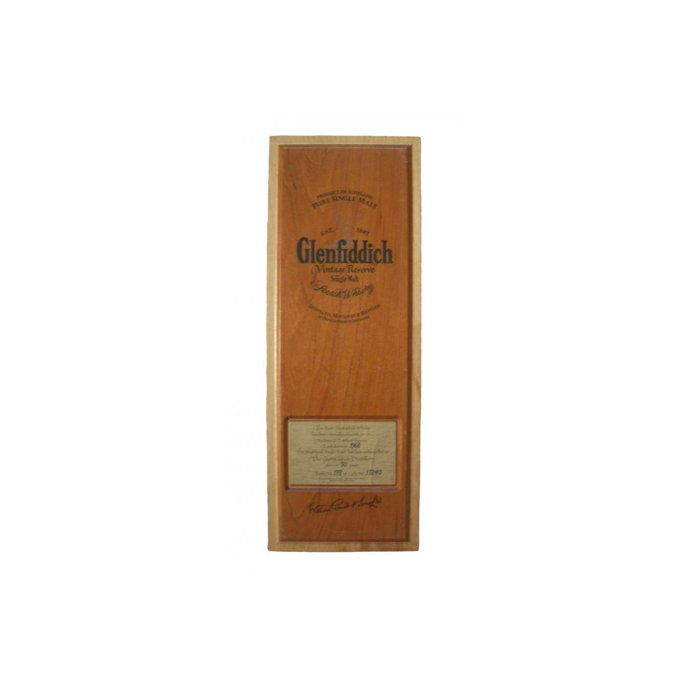 Glenfiddich 1968 30 Years Single Malt Whisky 2