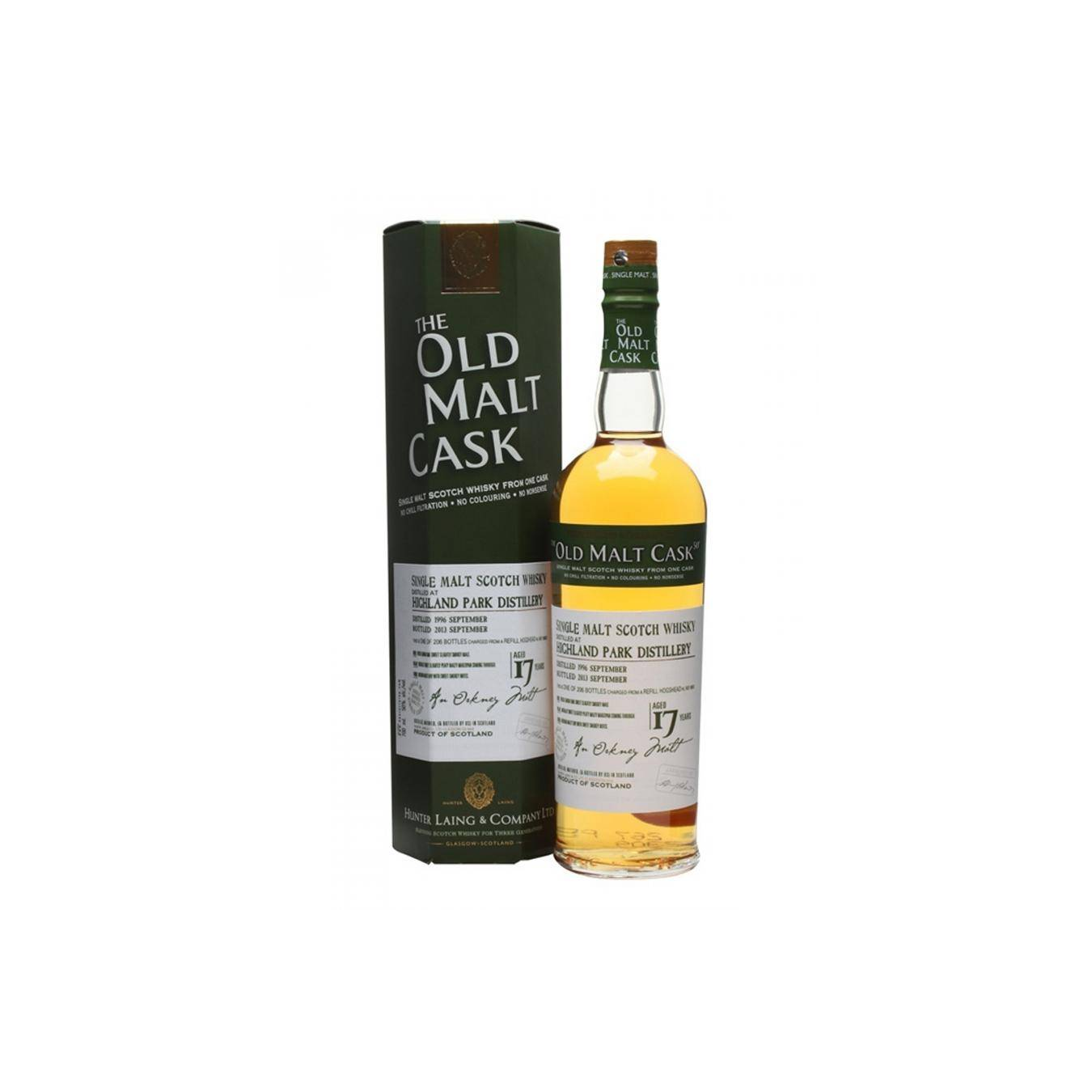 Highland Park Old Malt Cask 1996 17 Years Single Malt Whisky