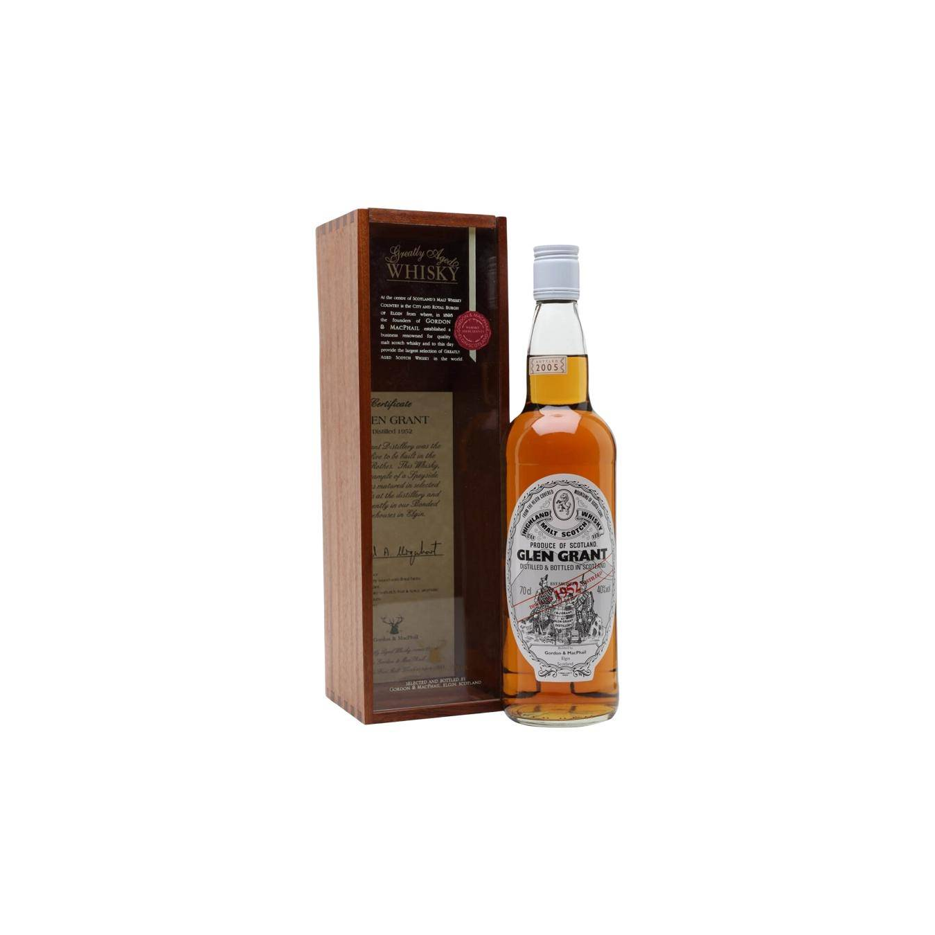 Glen Grant Licensed Bottling 1952 53 Years Single Malt Whisky 2