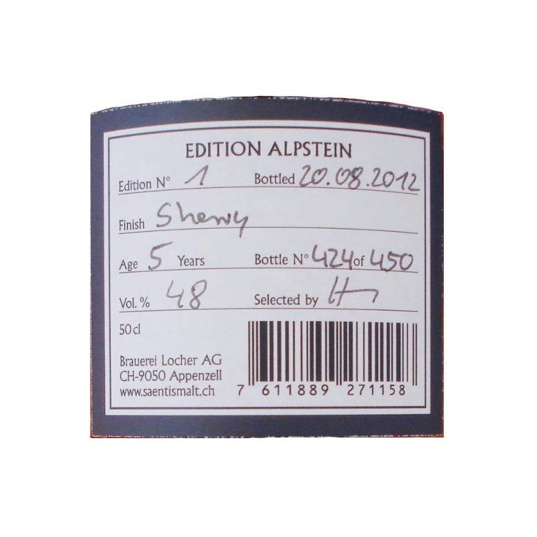 Säntis Malt 5 Years Single Malt Whisky 2