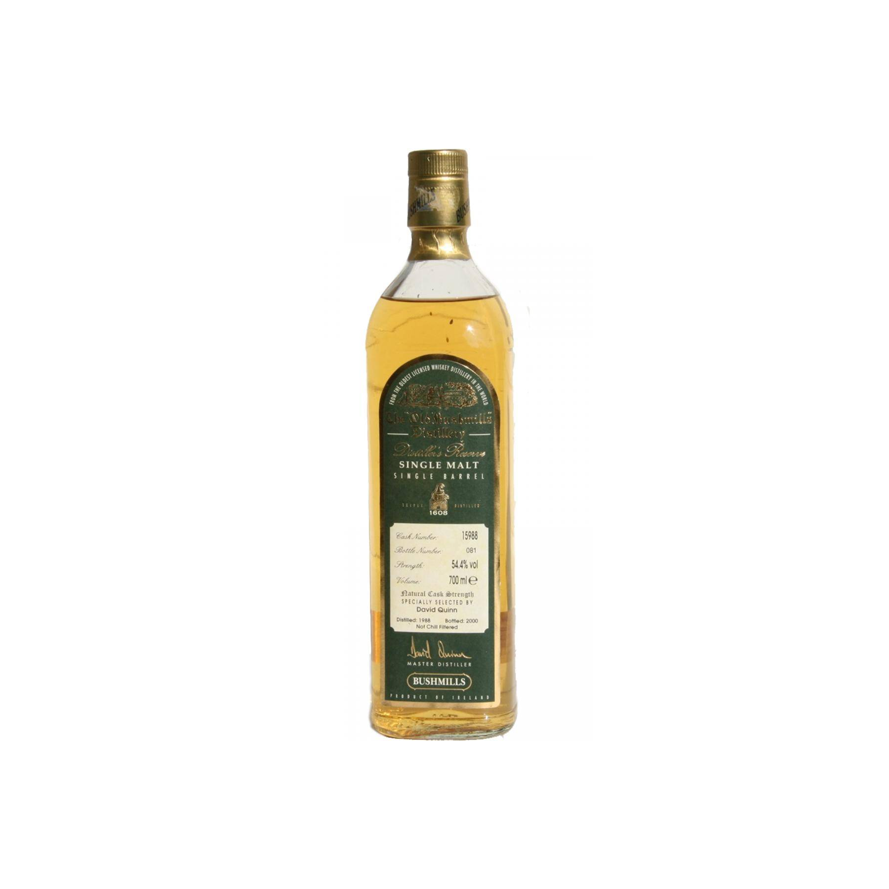 Bushmills 1988 12 Years Single Malt Whisky