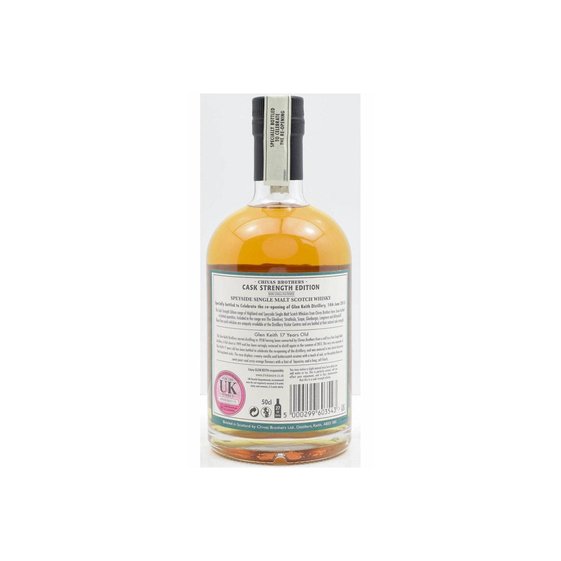 Glen Keith 1996 17 Years Single Malt Whisky 3